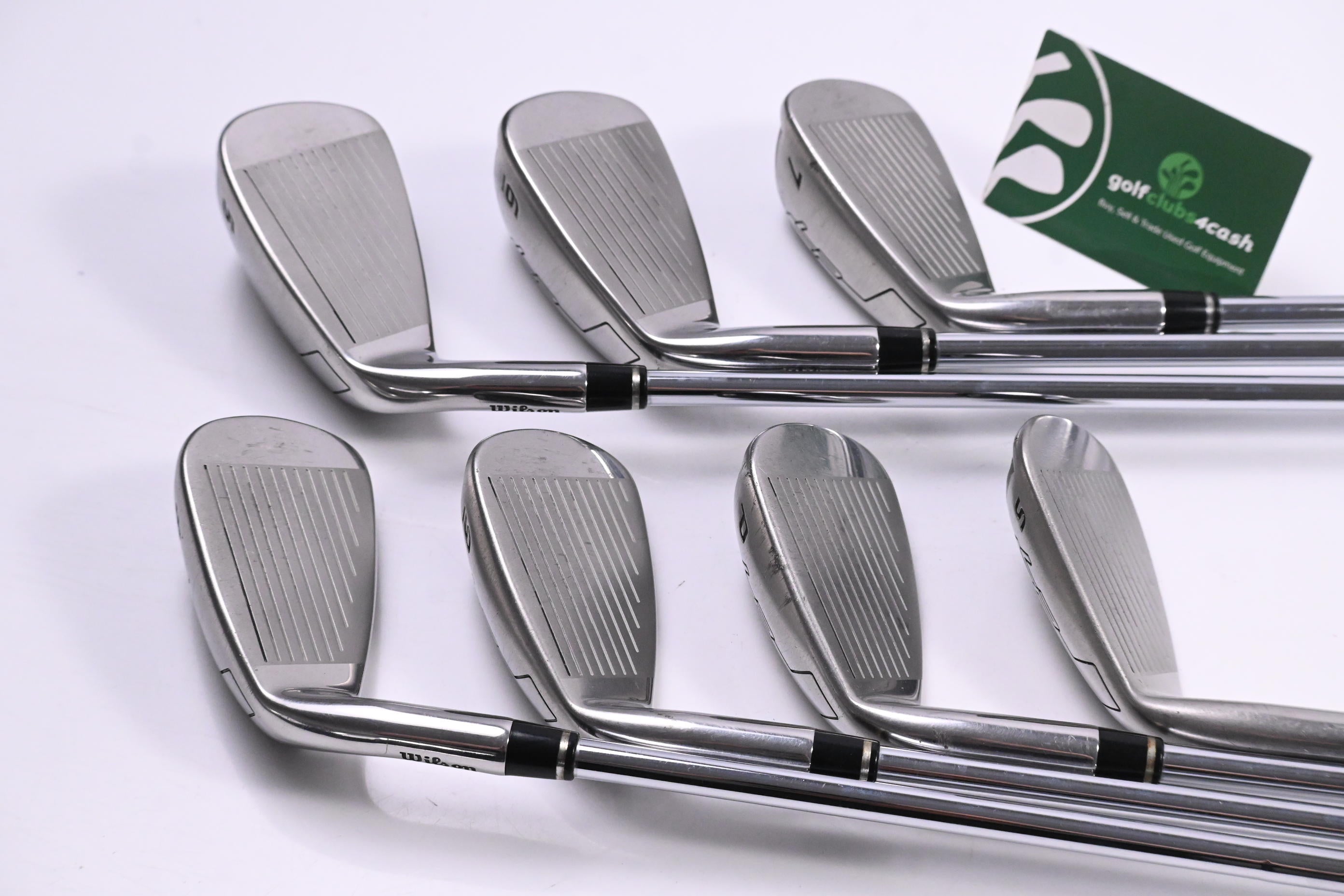 Wilson Launch Pad Irons / 5-PW+SW / Uniflex KBS Tour 80 shafts