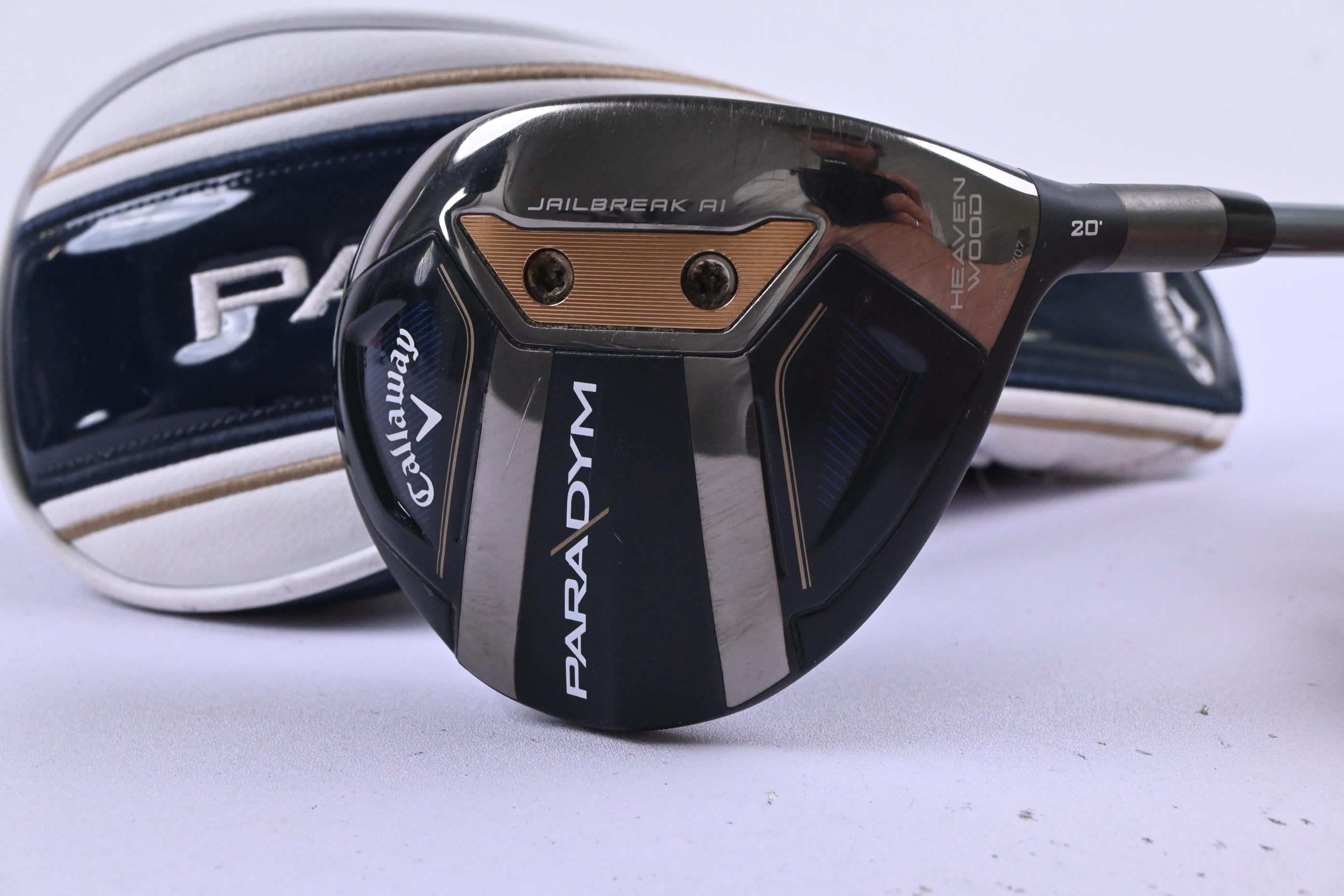 Callaway Paradym #7 Wood / 20 Degree / Regular Flex HZRDUS Gen4 Silver 60