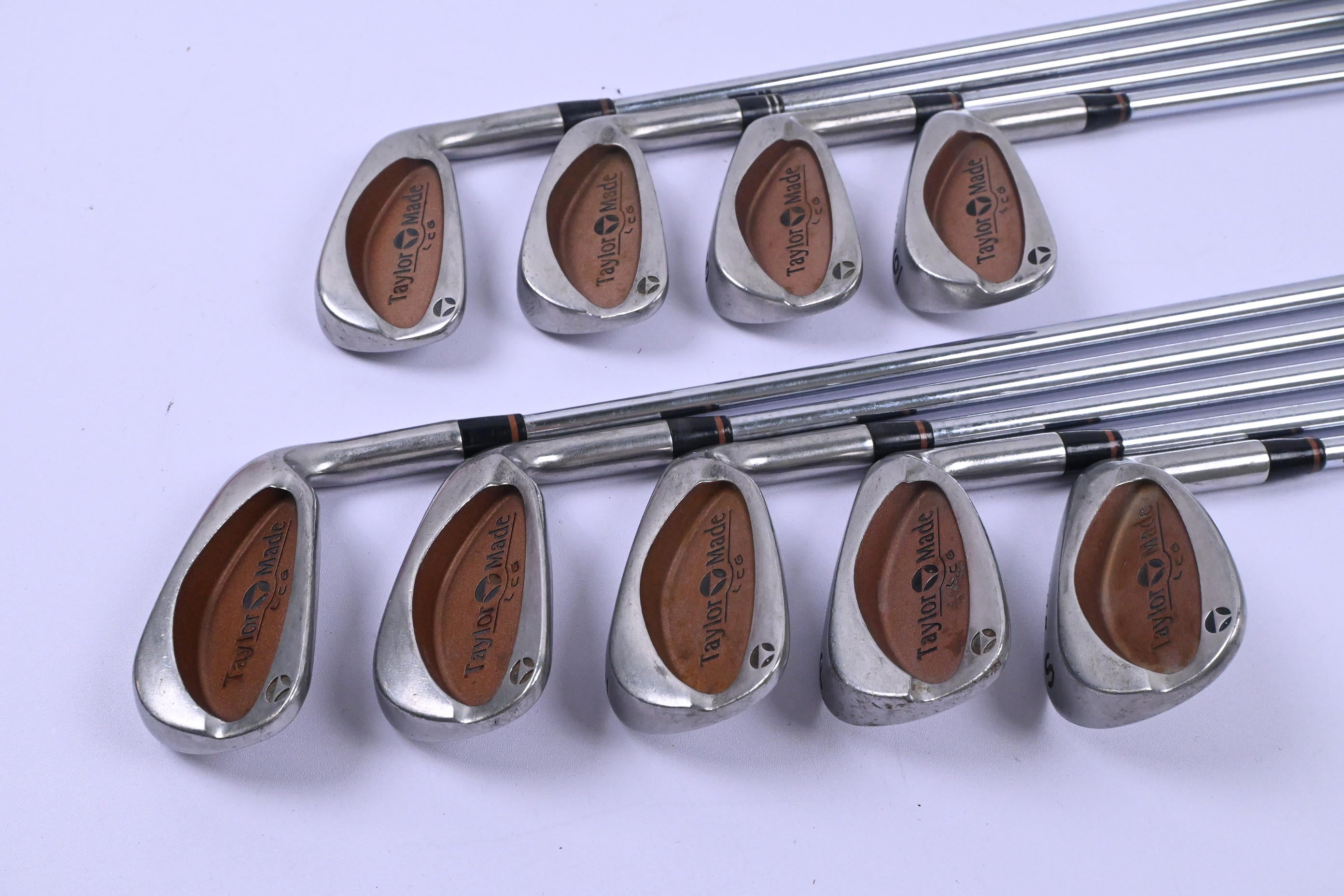 Taylormade Burner LCG Irons / 3-PW+SW / Stiff Flex Precison Rifle 90 Shafts