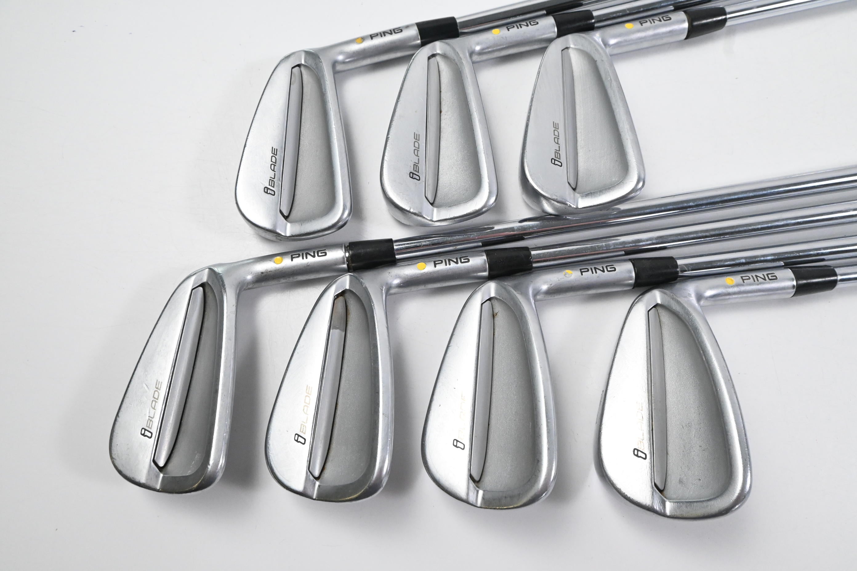 Ping iBlade Irons / 4-PW / Yellow Dot / X Flex Project X Precision Shafts