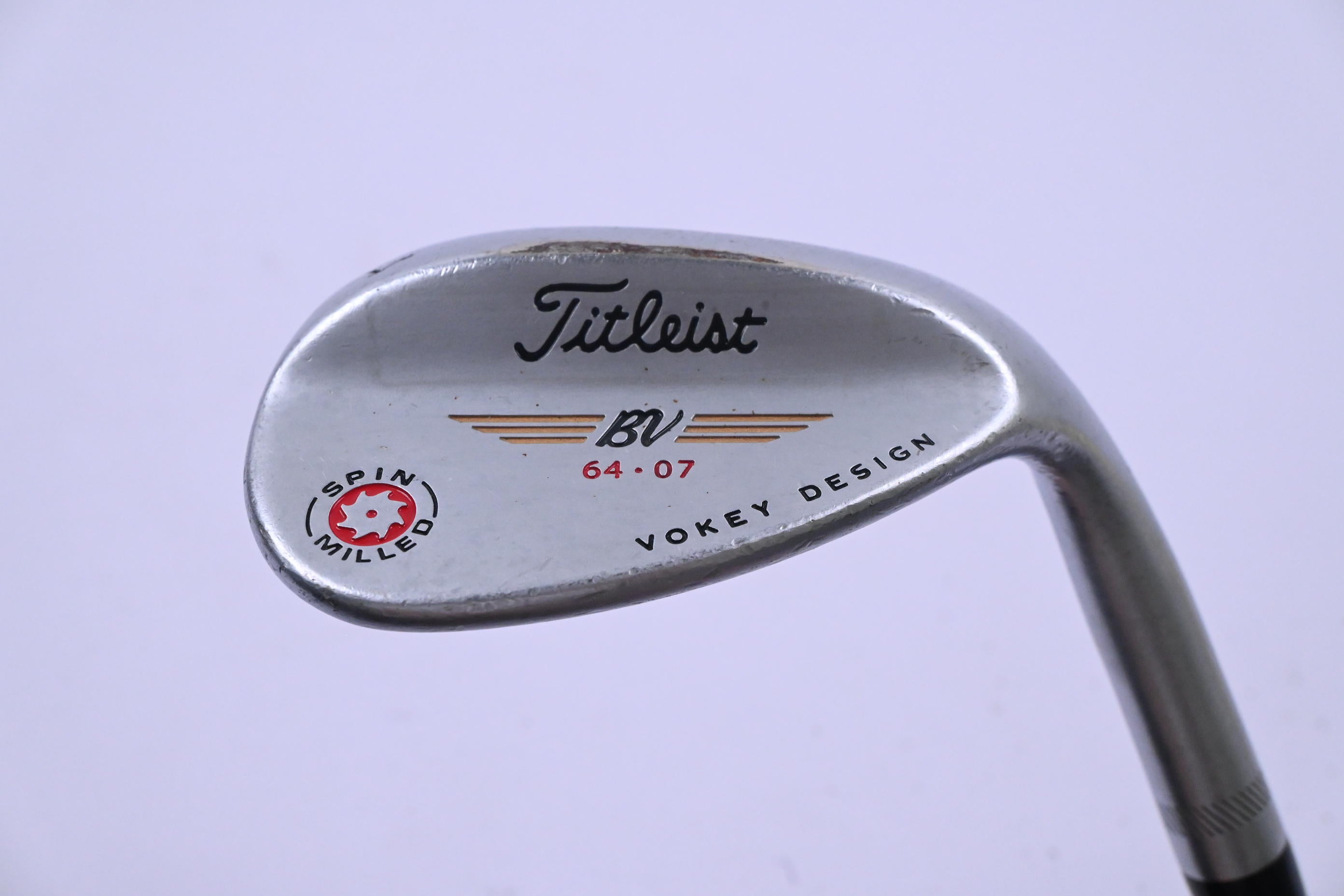 Titleist Vokey Spin Milled 2007 Lob Wedge / 64 Degree / Wedge Flex Steel Shaft