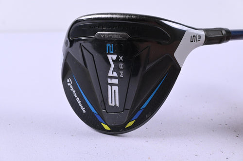 Taylormade SIM2 Max #5 Wood / 18 Degree / Stiff Flex Fujikura Ventus Blue 6
