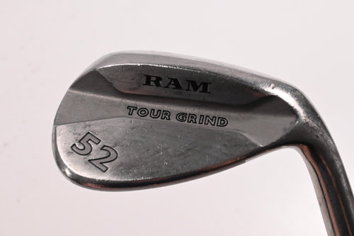 Ram Tour Grind Gap Wedge / 52 Degree / Wedge Flex Steel Shaft