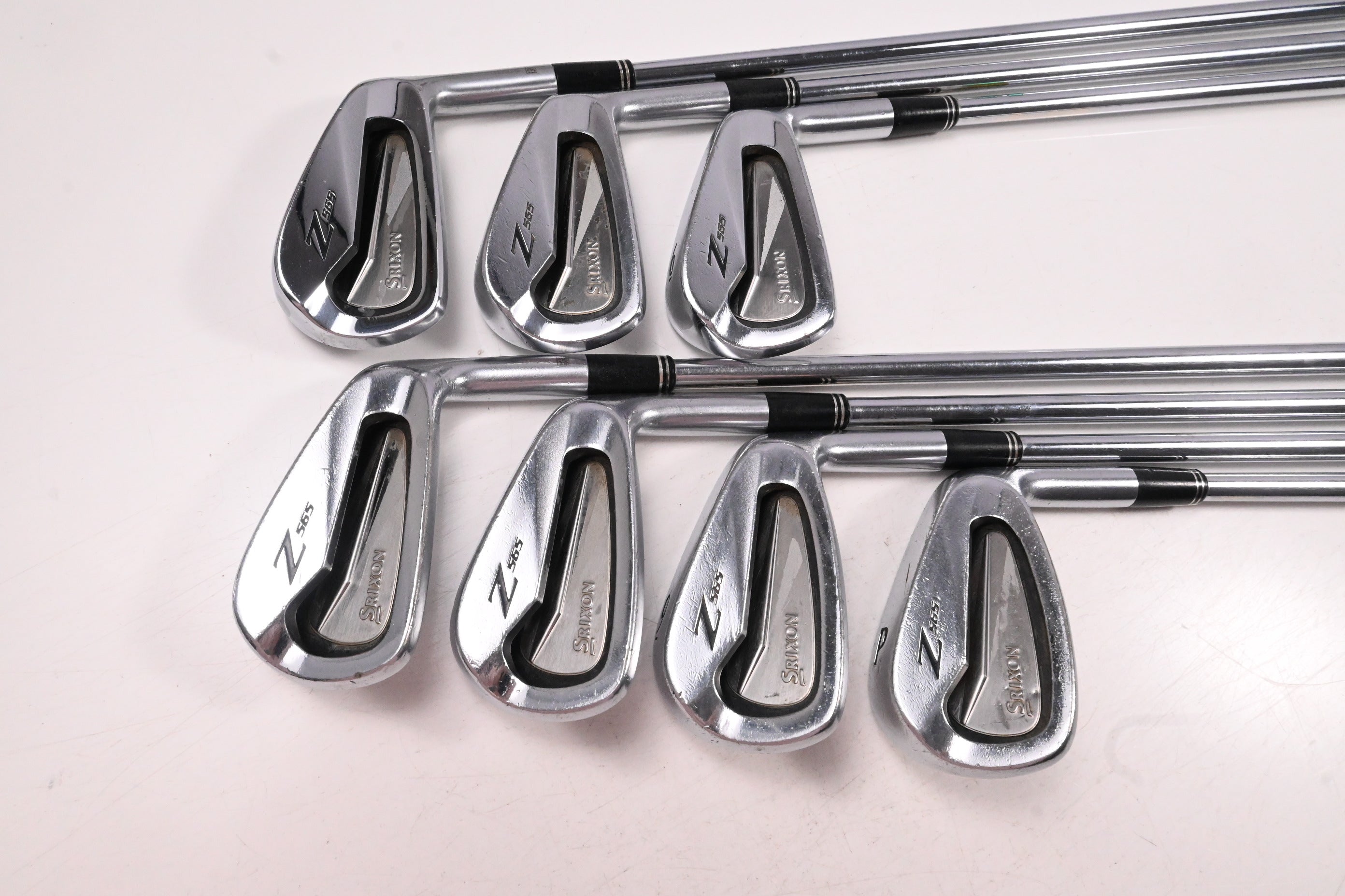 Srixon Z-565 Irons / 4-PW / Regular+ Flex Project X Rifle Shafts