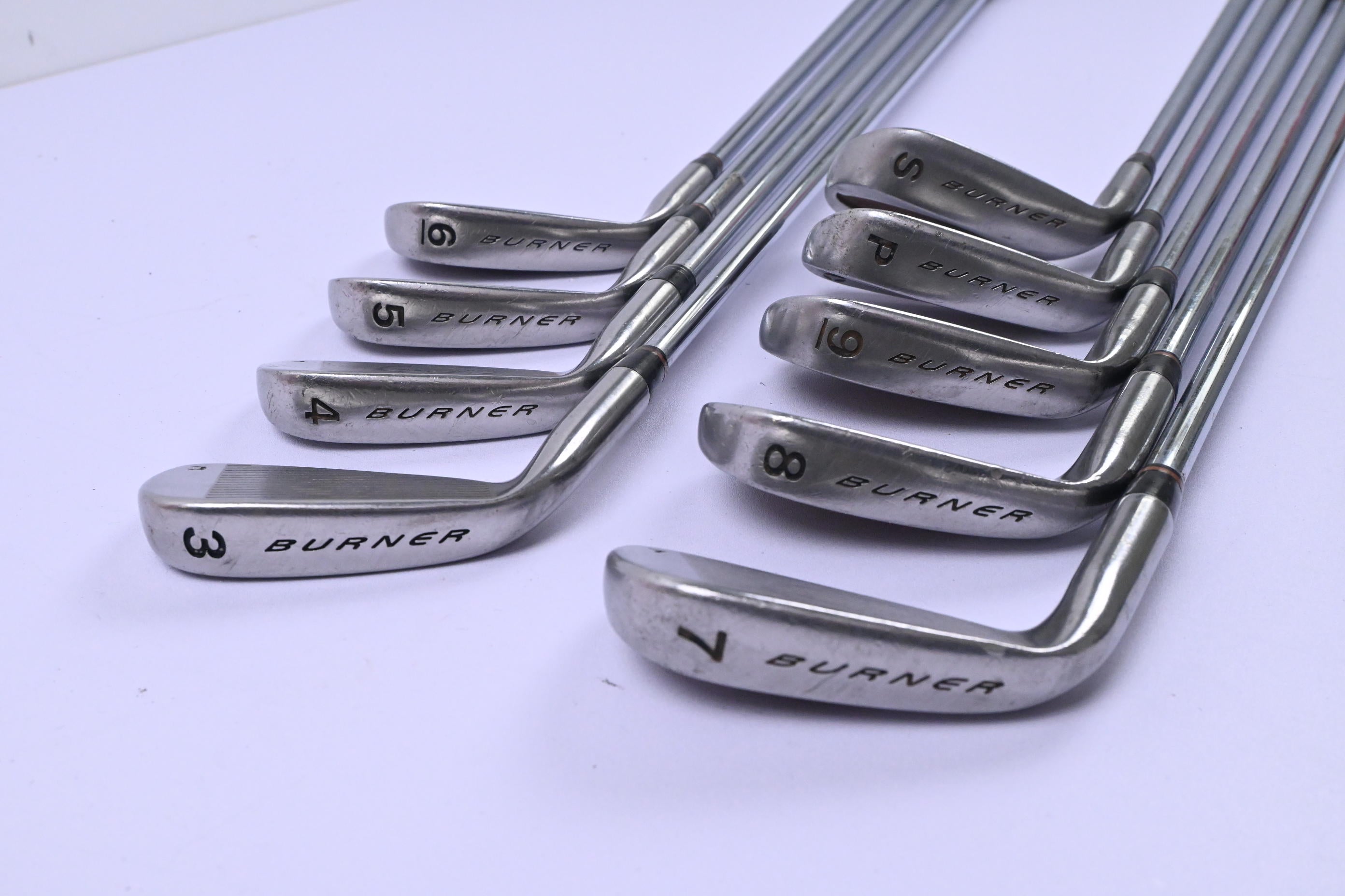 Taylormade Burner LCG Irons / 3-PW+SW / Stiff Flex Precison Rifle 90 Shafts