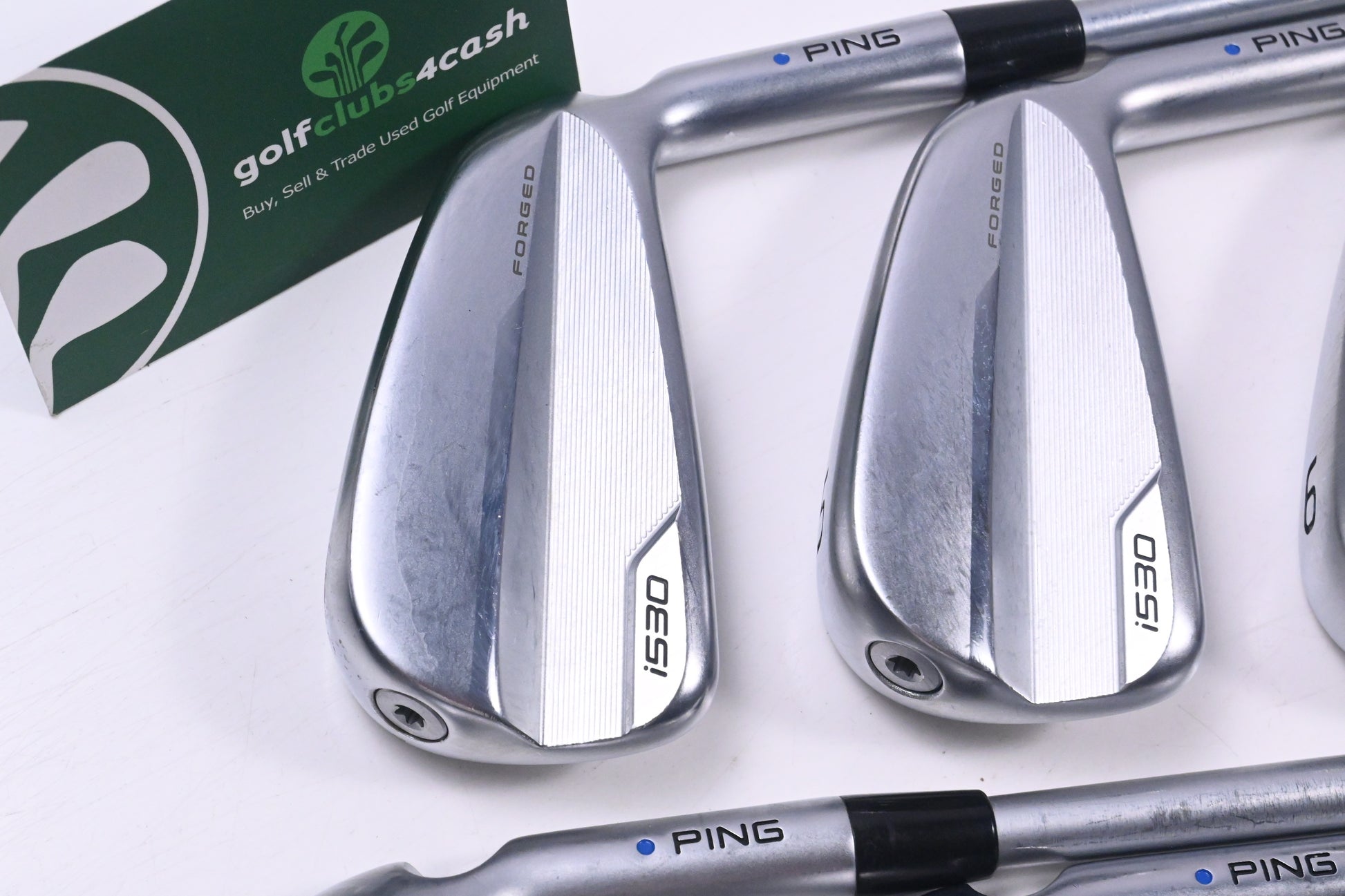 Ping i530 Irons / 4-PW+UW / Blue Dot / Stiff Flex Project X LS 120 Shafts