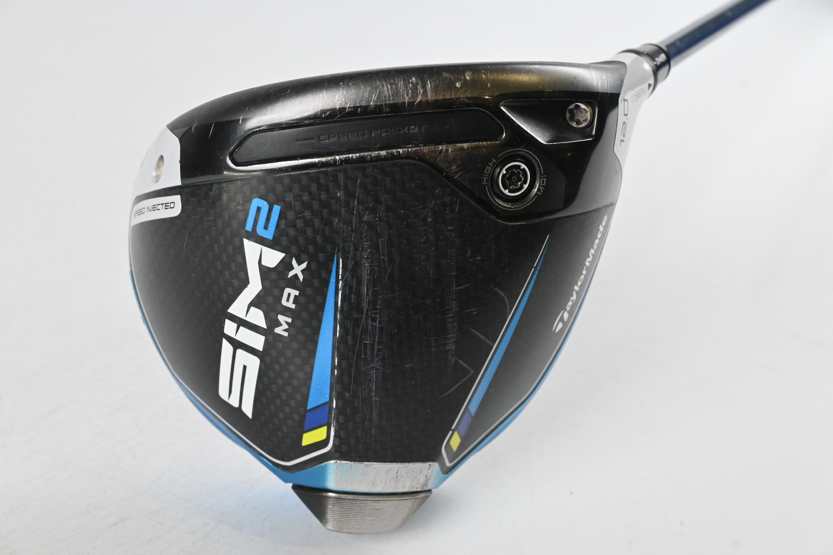 Taylormade SIM2 Max Driver / 12 Degree / TX-Flex Denali Blue 60 Shaft