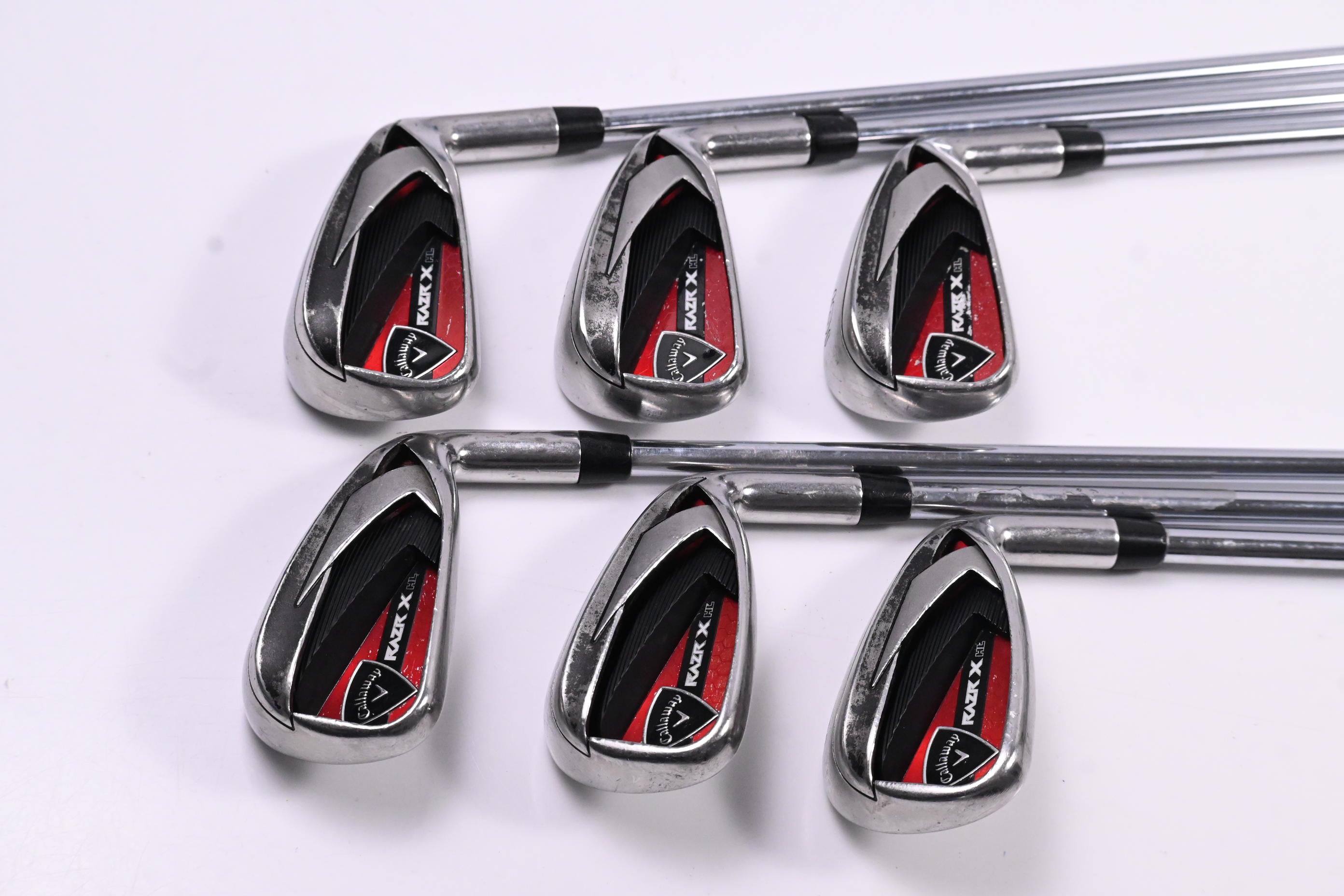 Callaway RAZR X HL Irons / 4-9i / Uniflex True Temper M-10 XP Shafts