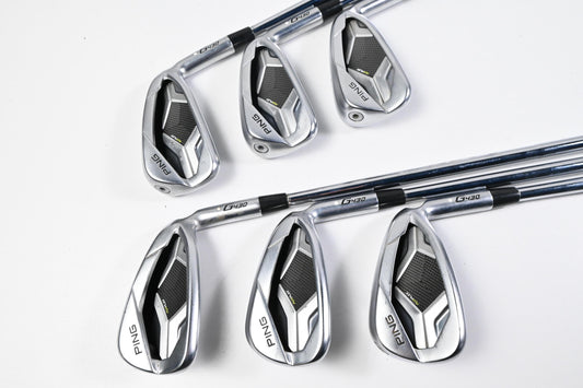 Ping G430 Irons / 5-PW / White Dot / Stiff Flex Dynamic Gold 120 S300 Shafts