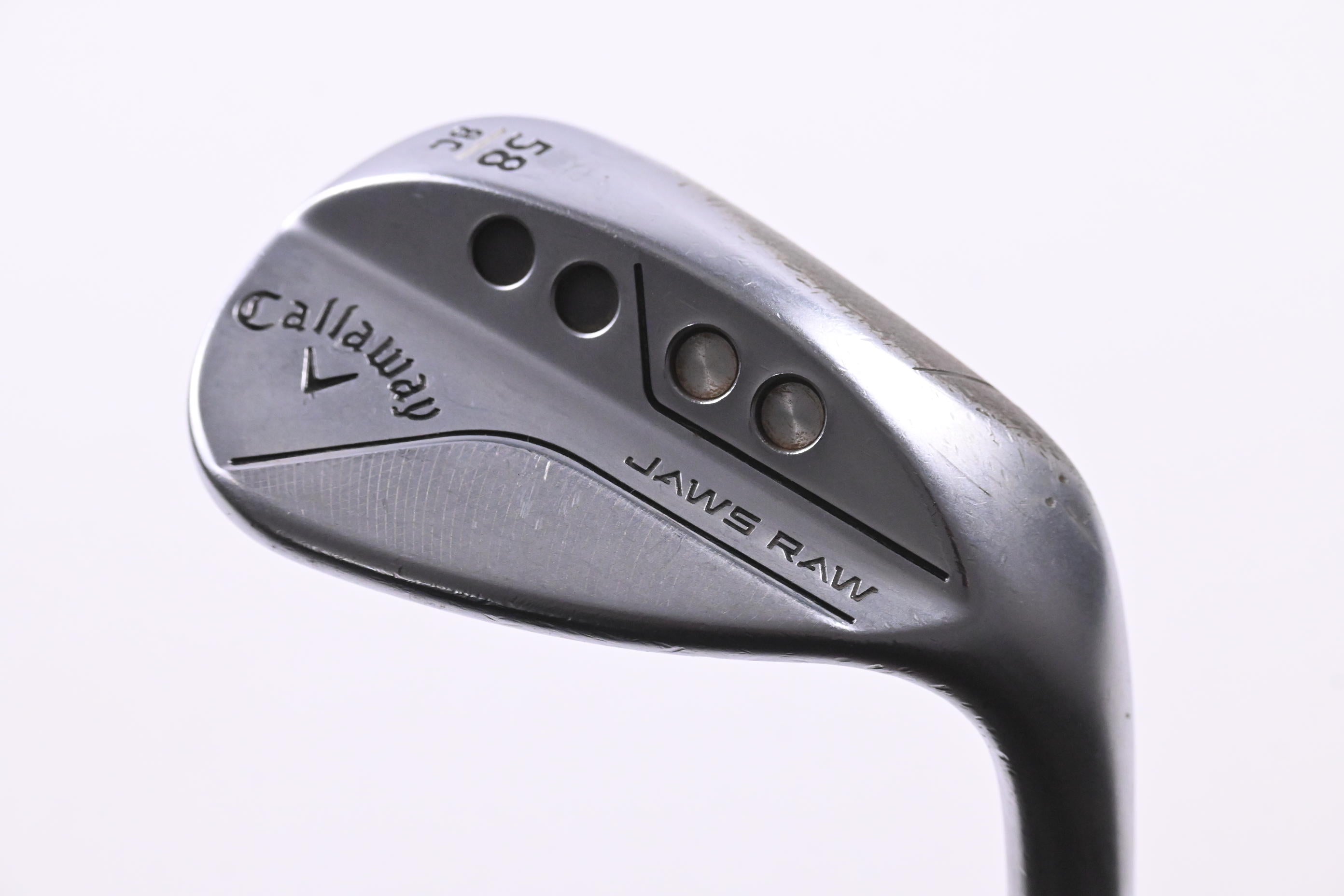 Callaway Jaws Raw Lob Wedge / 58 Degree / X-Flex Project X Rifle Wedge Shaft