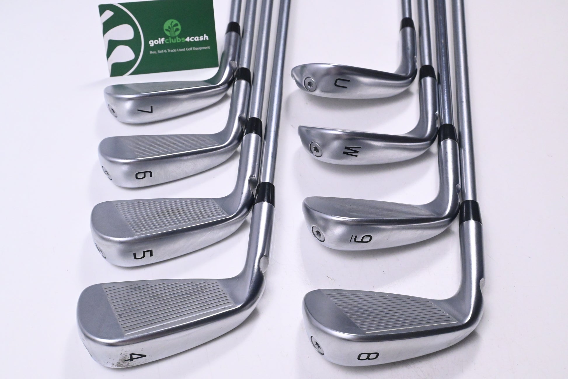 Ping i530 Irons / 4-PW+UW / Blue Dot / Stiff Flex Project X LS 120 Shafts