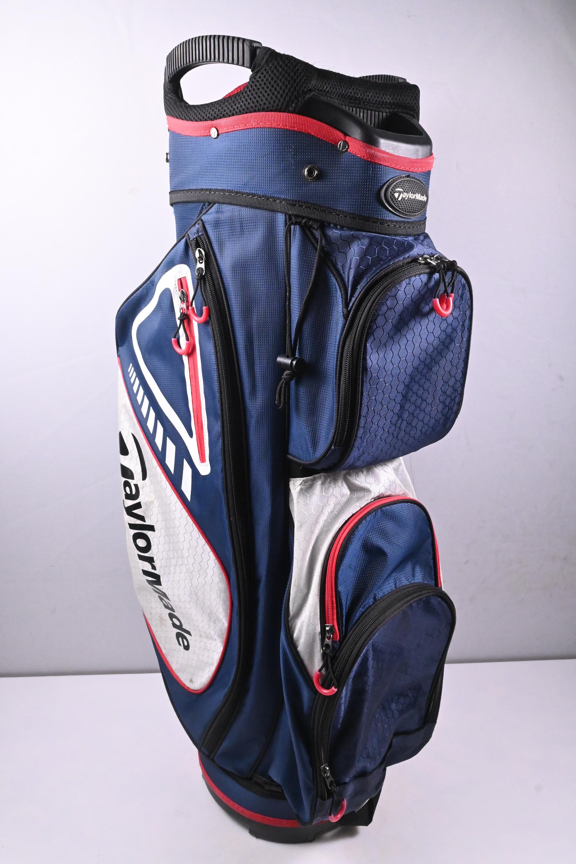 Taylormade Cart Bag / 14-Way Divider / Blue, White, Red