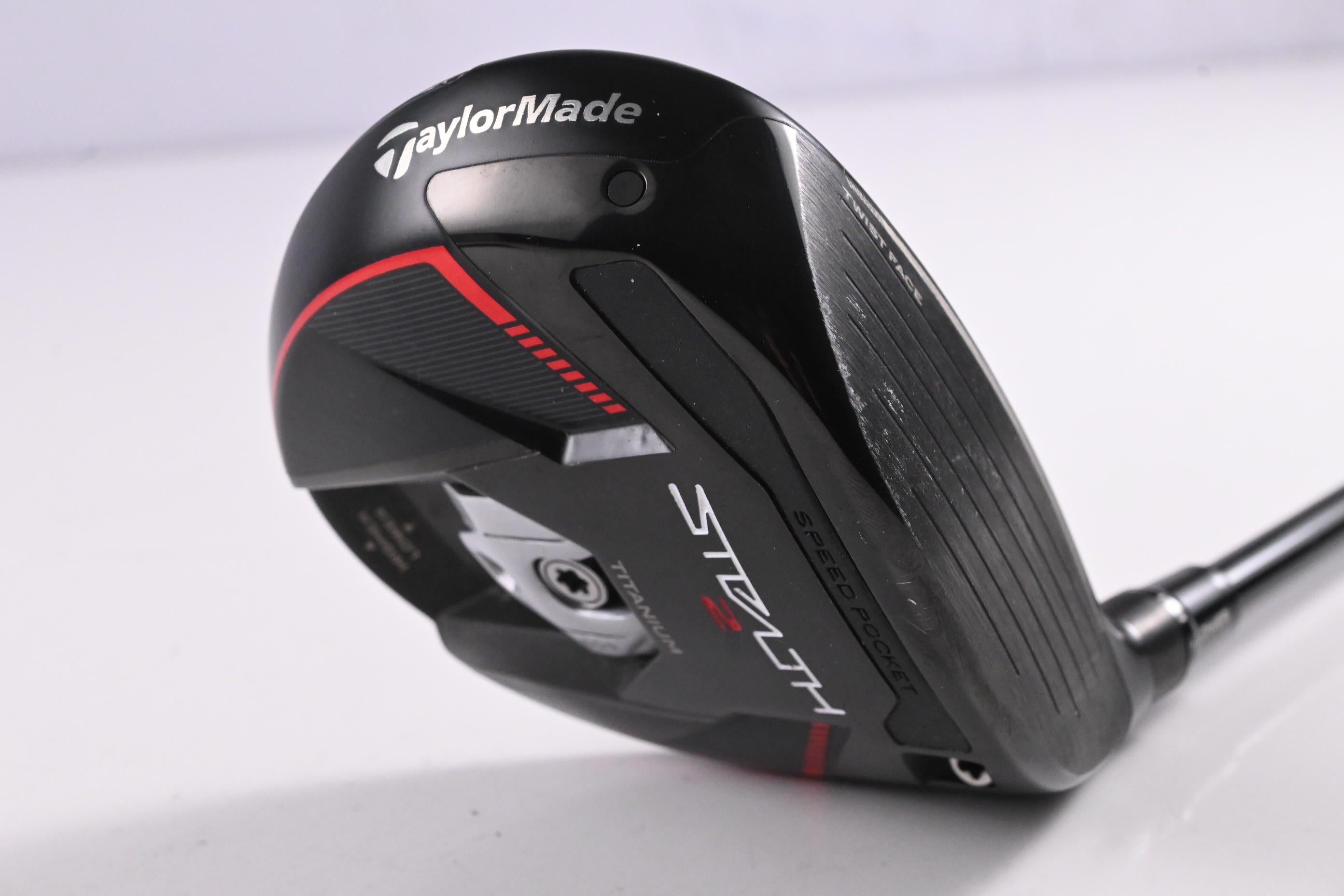 Taylormade Stealth 2 Plus #3 Wood / 15 Degree / Stiff Flex HZRDUS Smoke Red RDX