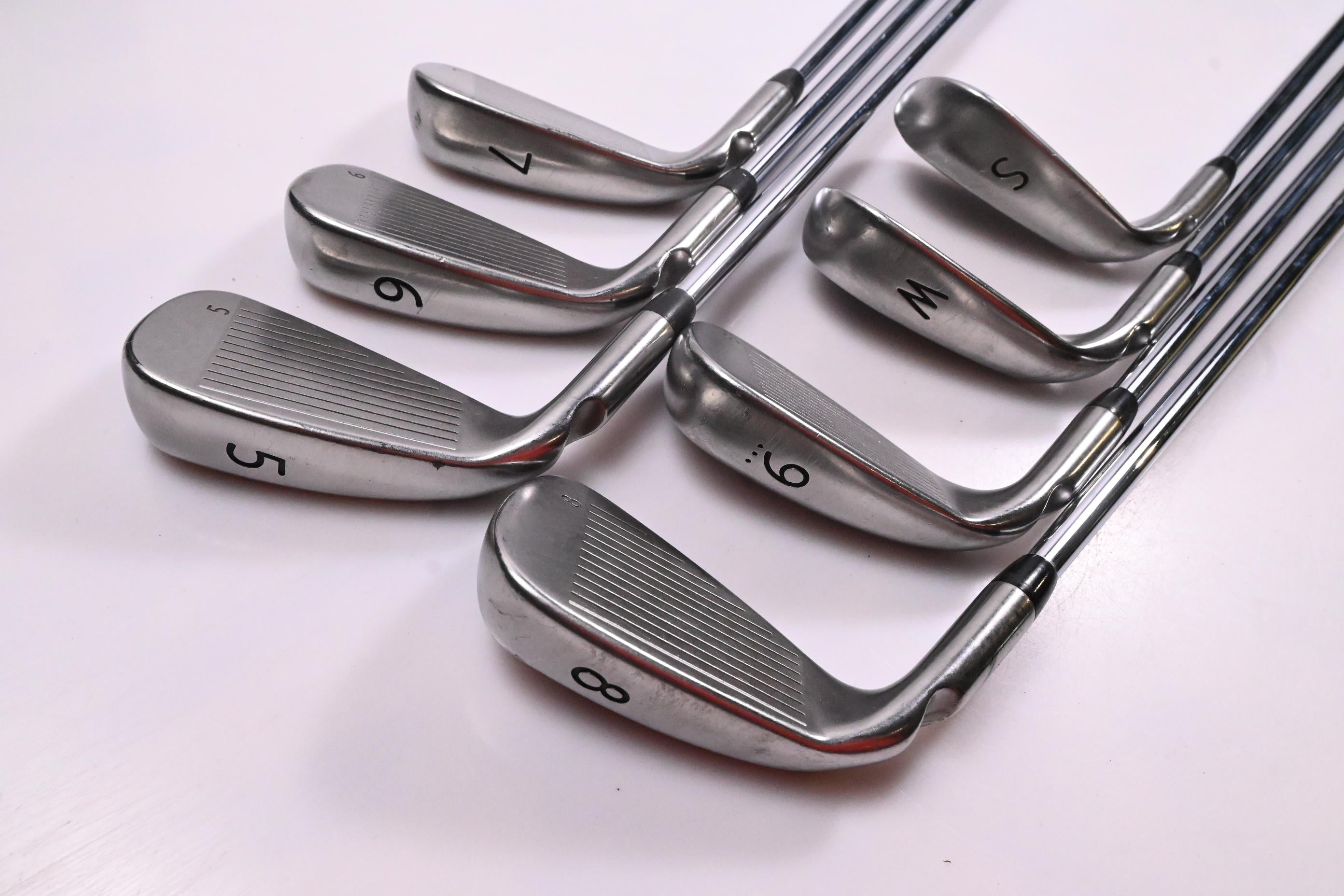 Ping G Series Irons / 5-PW+SW / Yellow Dot / Regular Flex Ping AWT 2.0 Shafts