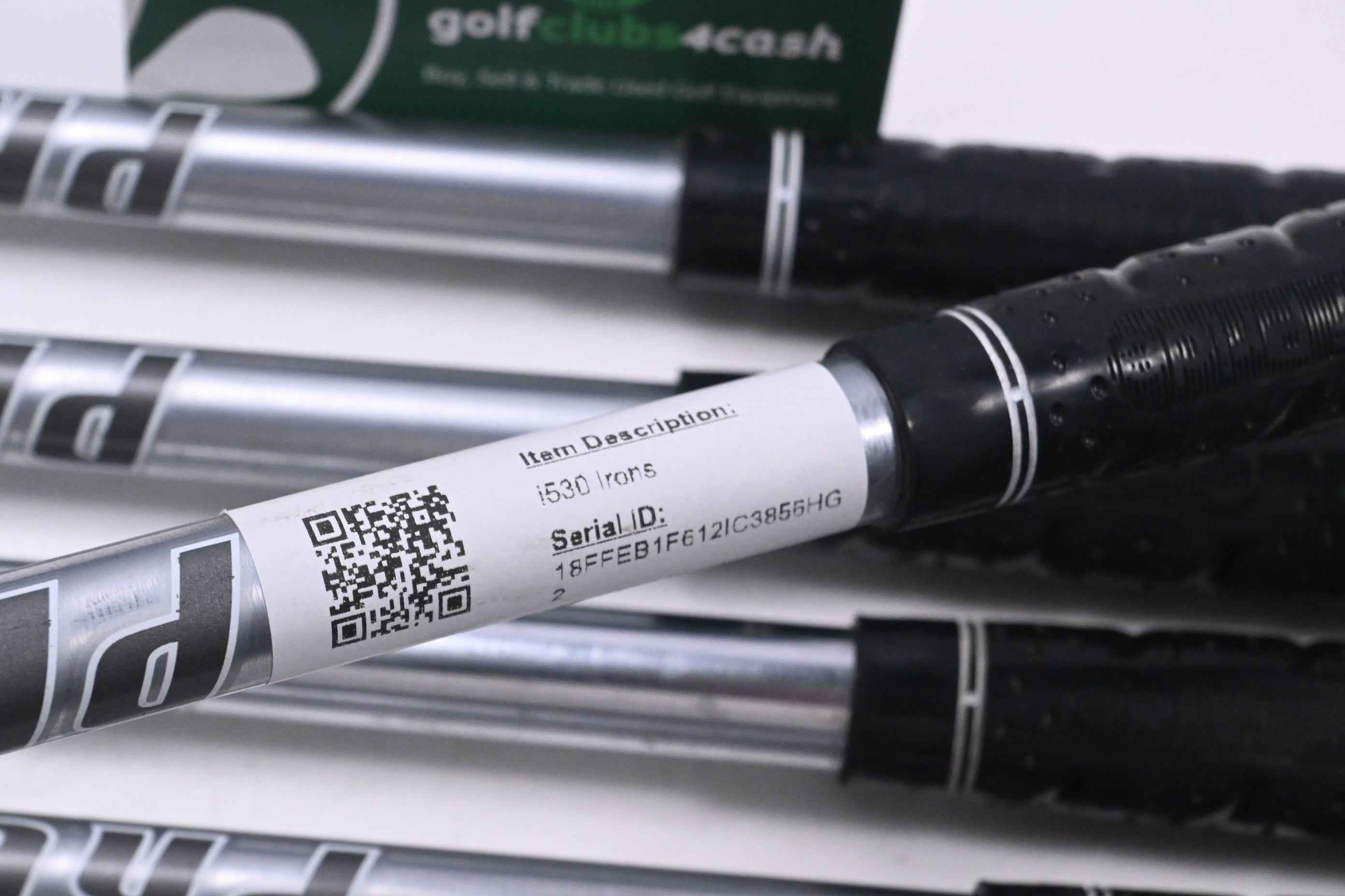 Ping i530 Irons / 4-PW+UW / Blue Dot / Stiff Flex Project X LS 120 Shafts