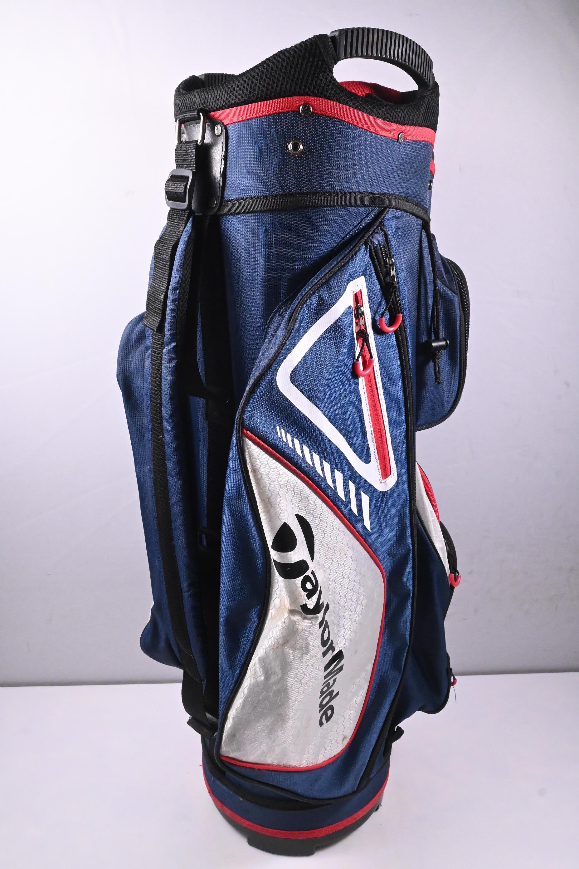 Taylormade Cart Bag / 14-Way Divider / Blue, White, Red
