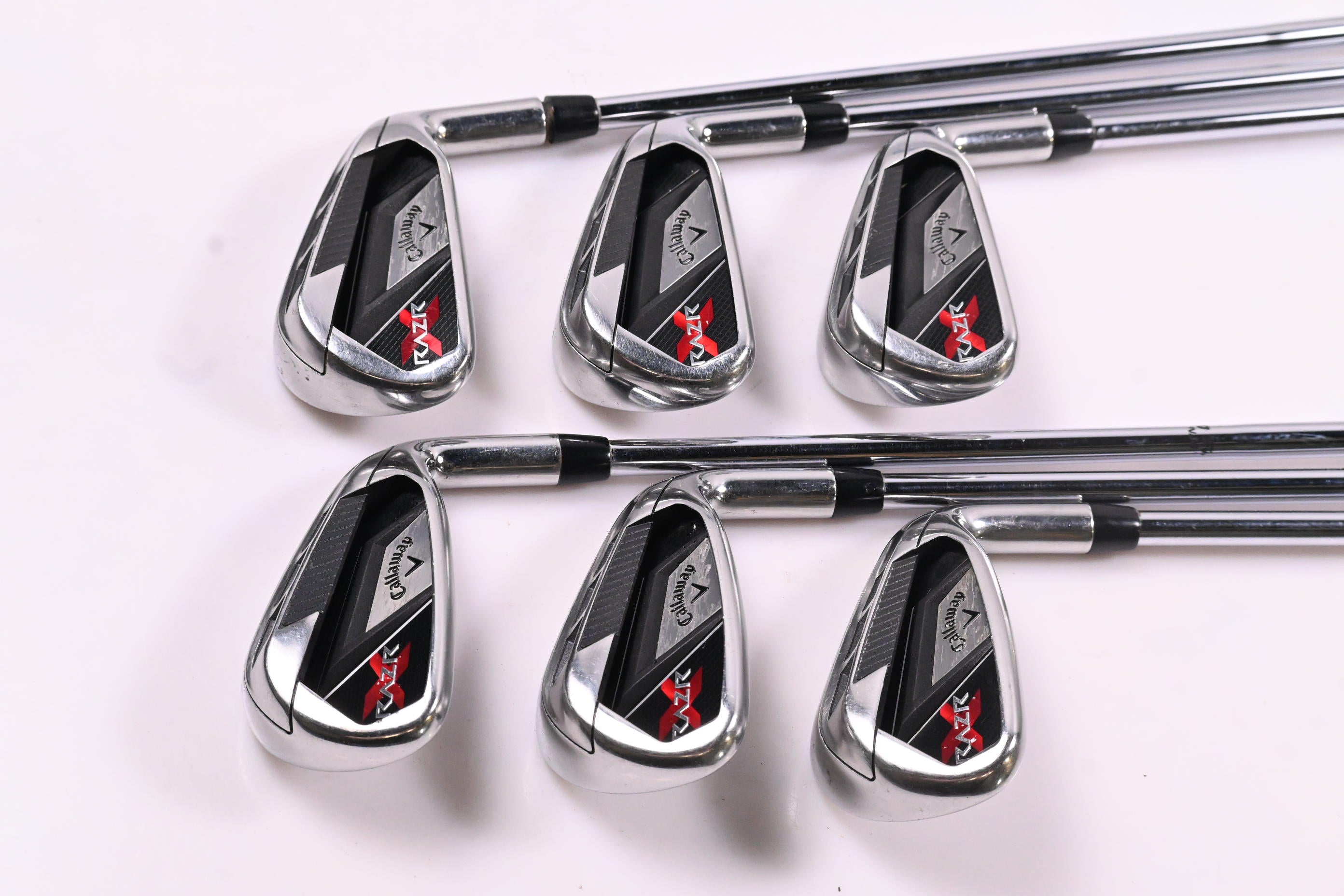 Callaway RAZR X Irons / 5-PW / Regular Flex Gold Series 85 Shafts