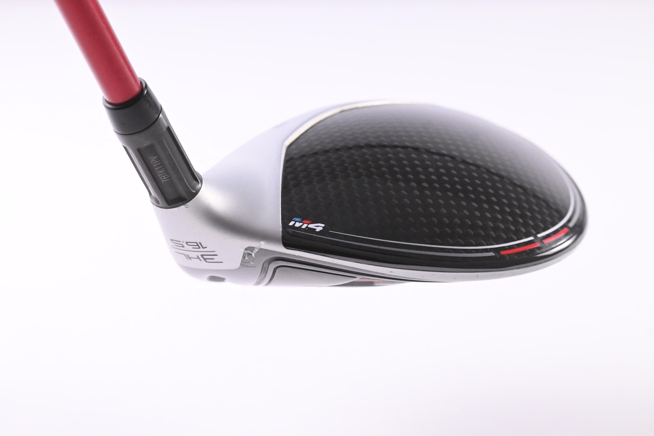 Taylormade M4 #3 Wood / 16.5 Degree / Stiff Flex Oban Red Isawa O4 65 Shaft