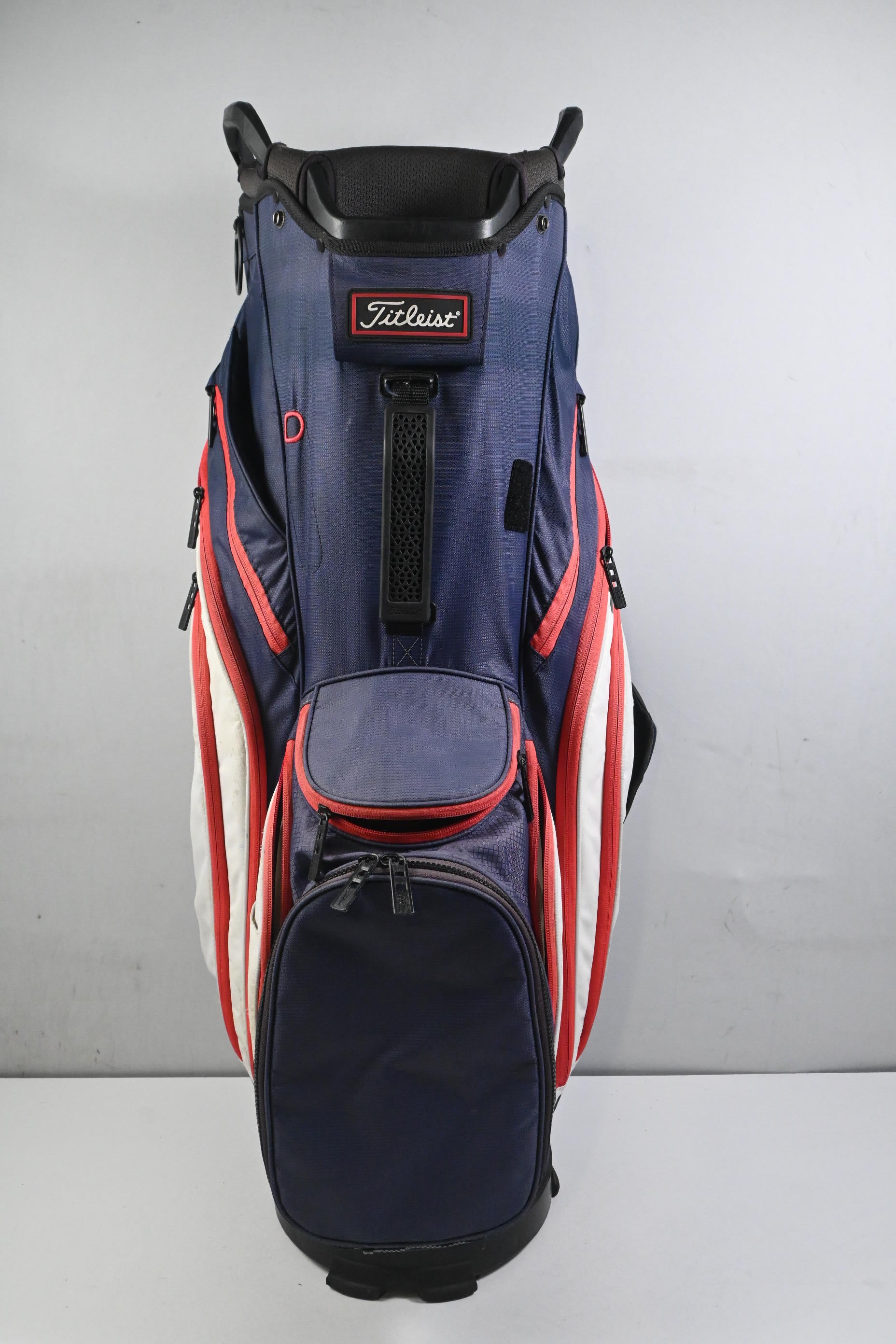 Titleist Cart Bag / 14-Way Divider / Blue, White & Red