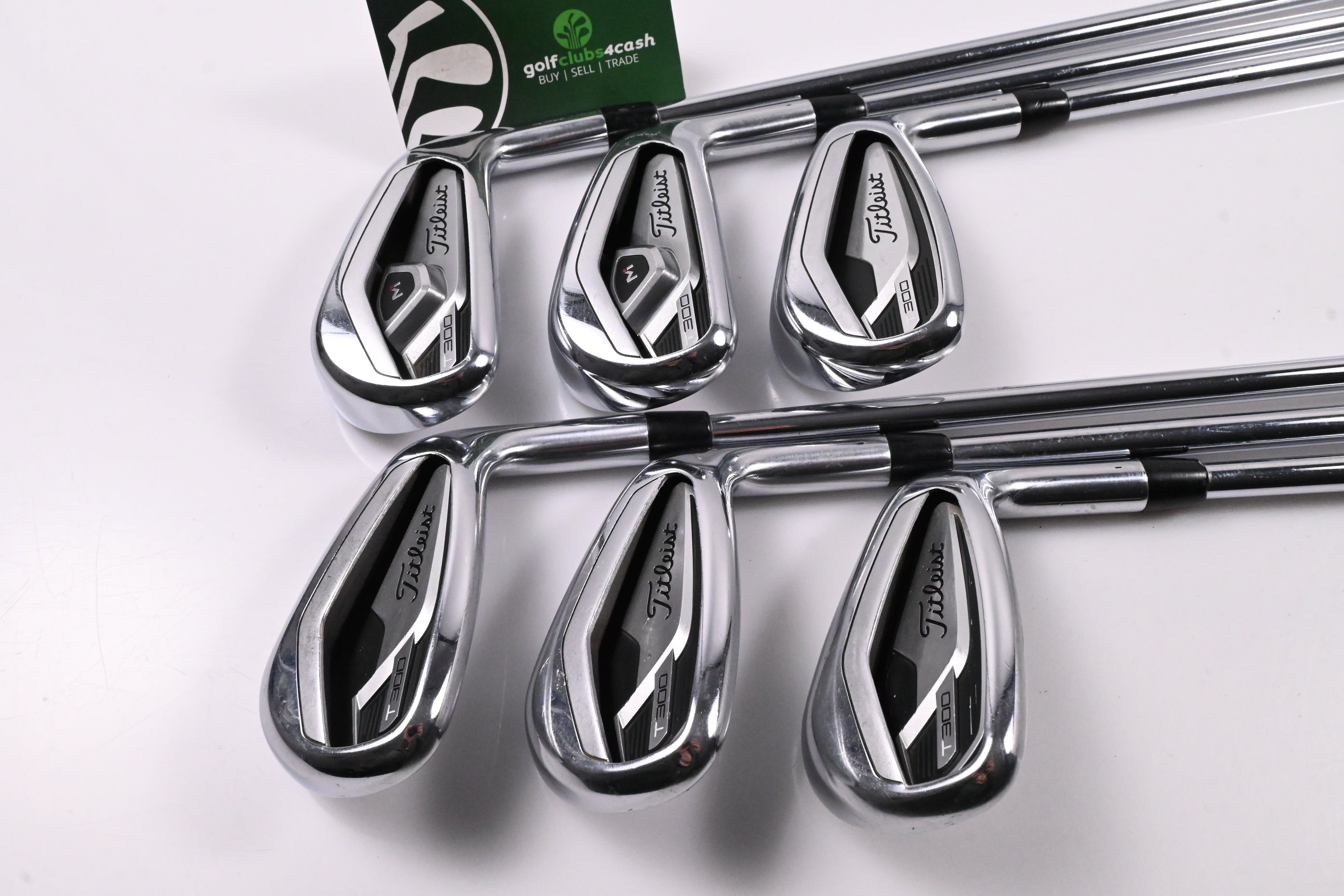 Titleist T300 2021 Irons / 6-PW+48° / Regular Flex Dynamic Gold R300 Shafts
