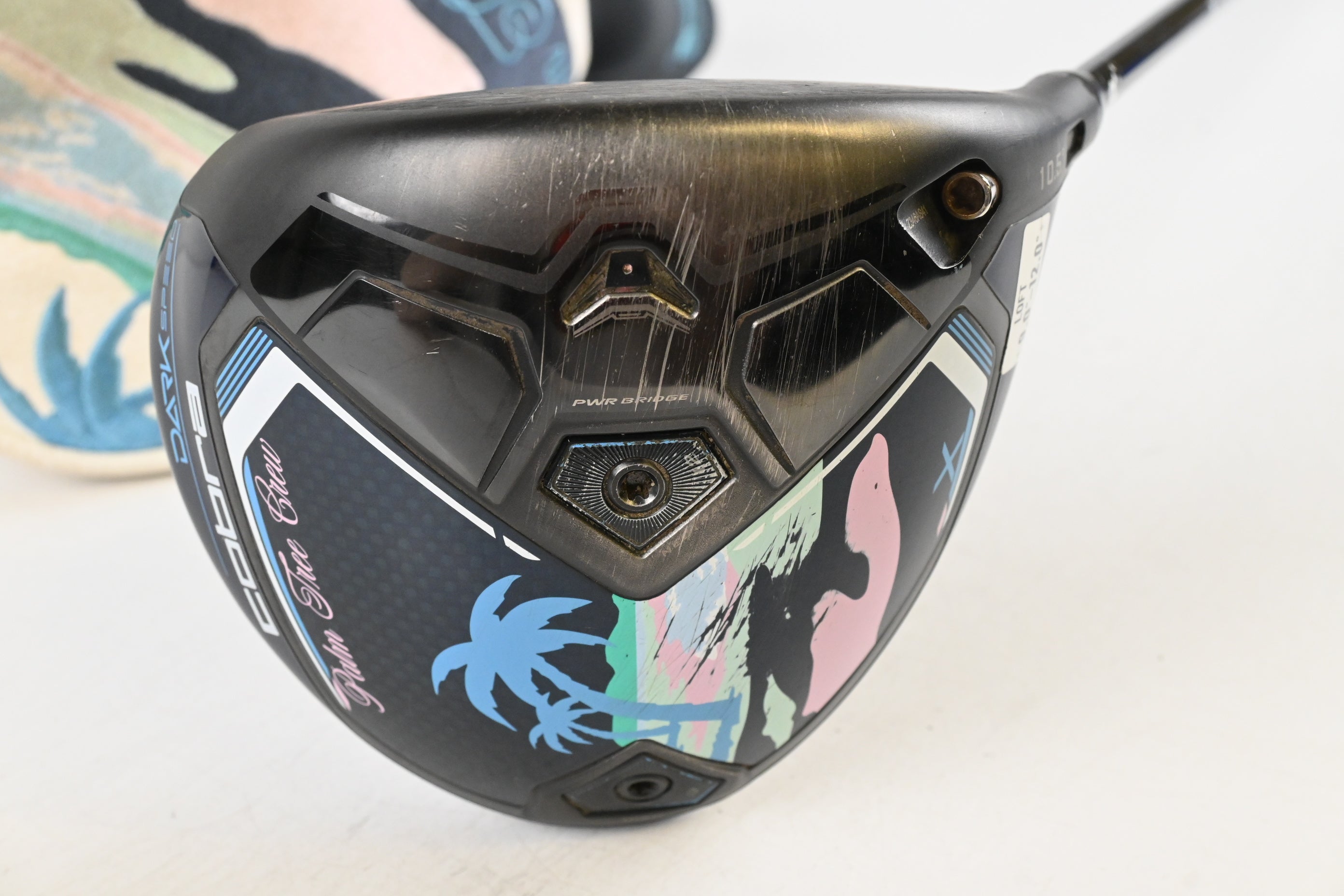 Cobra Darkspeed X Palm Tree Crew Driver / 10.5 Degree / Regular Flex Hzrdus 60
