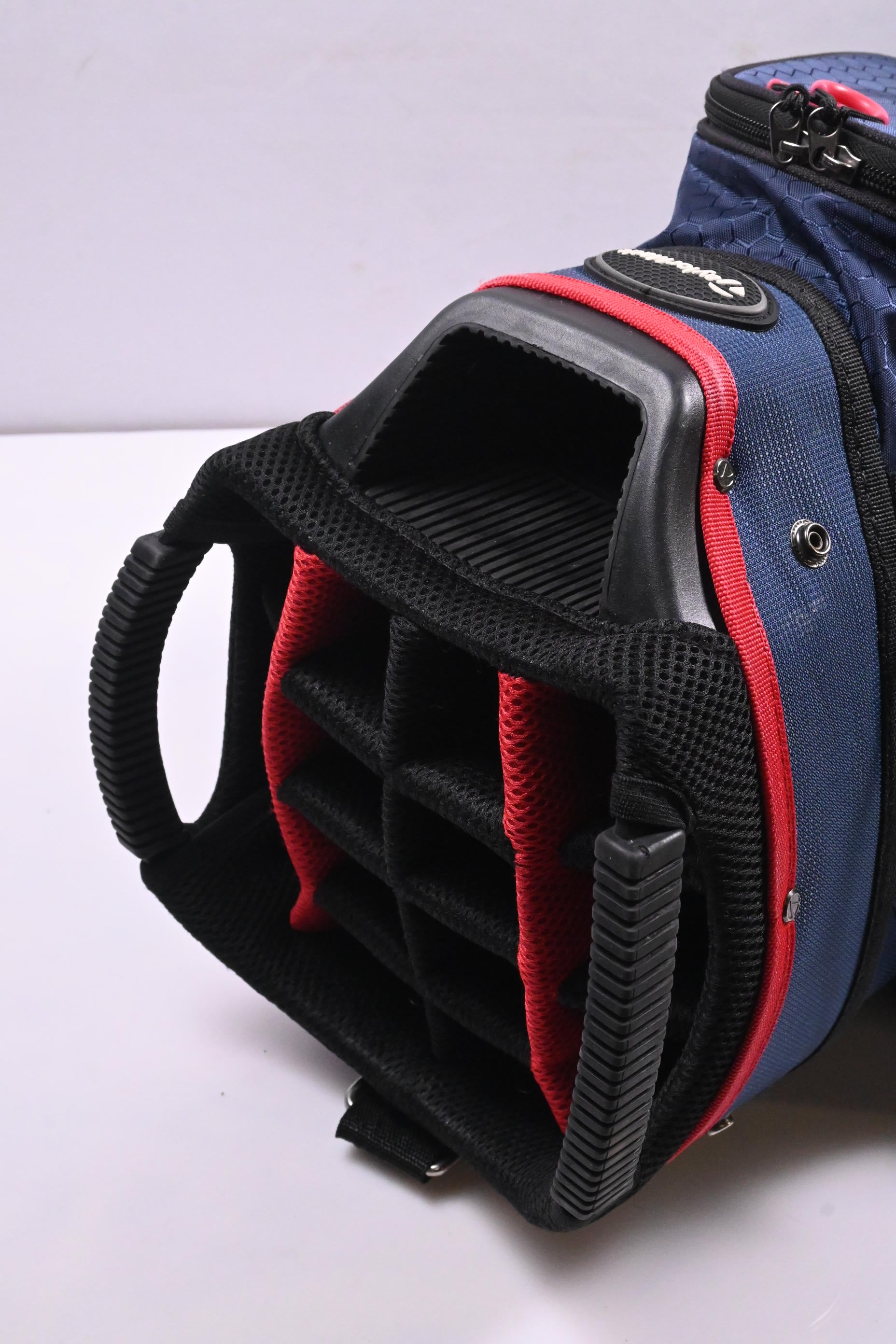 Taylormade Cart Bag / 14-Way Divider / Blue, White, Red