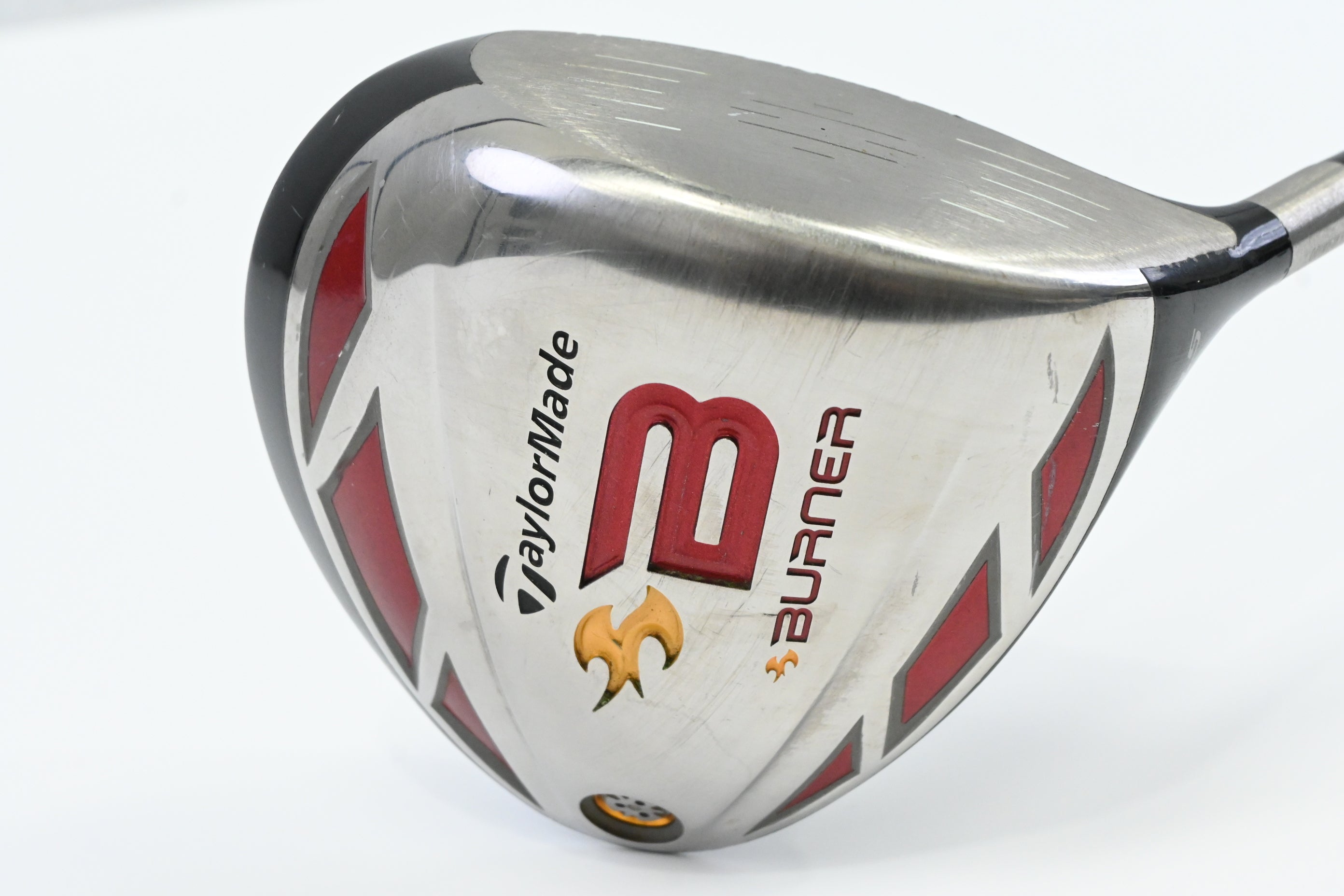 Taylormade Burner 2008 Driver / 9.5 Degree / Stiff Flex Taylormade Reax 49