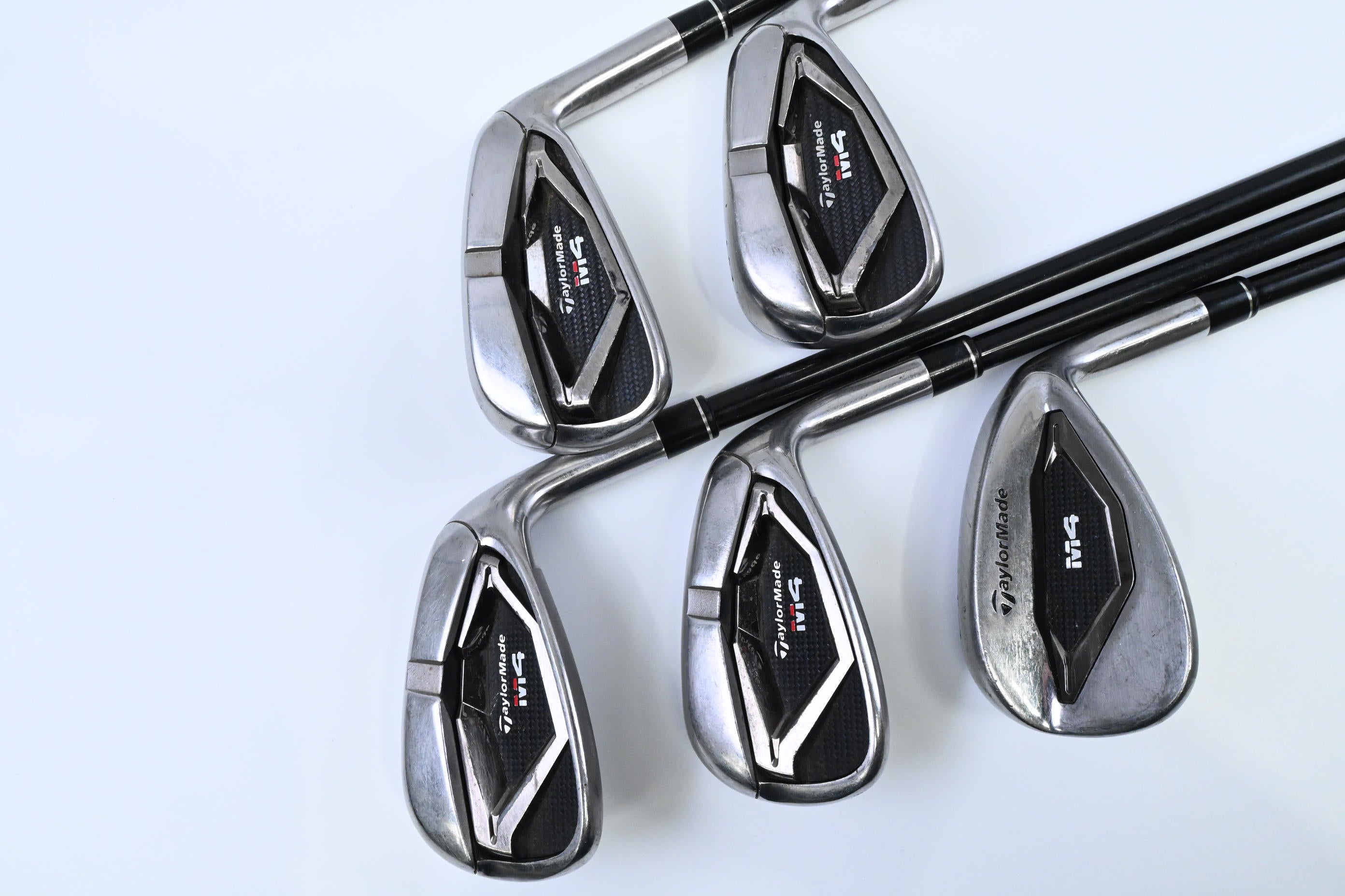 Taylormade M4 Irons / 7-PW+SW / Regular Flex Fujikura Atmos Red 6 Shafts