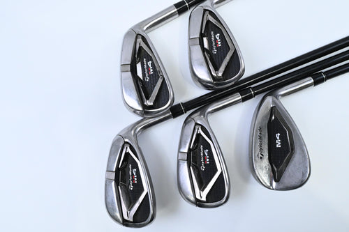 Taylormade M4 Irons / 7-PW+SW / Regular Flex Fujikura Atmos Red 6 Shafts