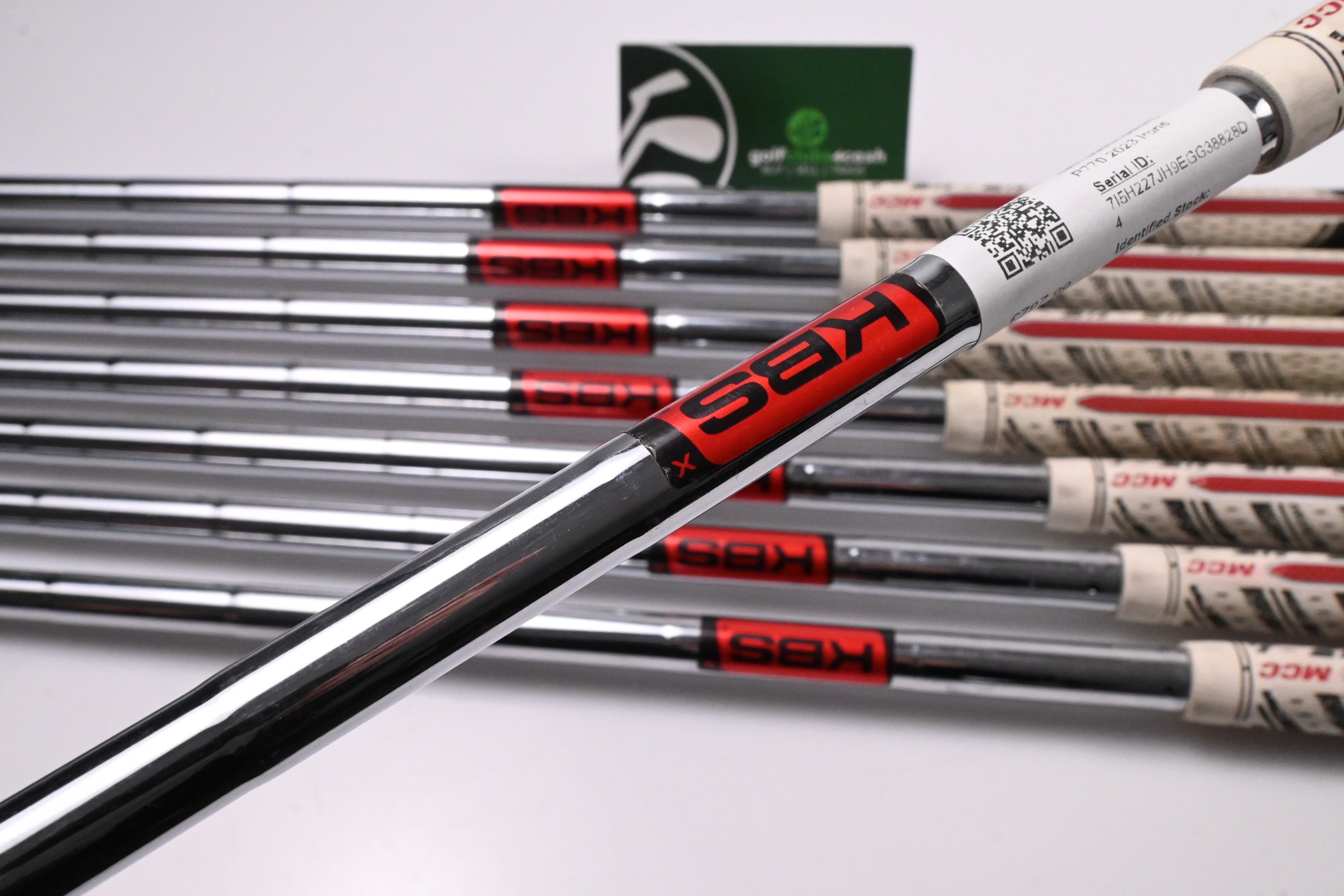 Taylormade P770 2023 Irons / 3-PW / X-Flex KBS Tour Shafts
