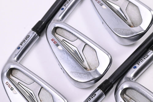 Ping S55 Irons / 5-PW / Blue Dot / Lite Flex Ping TFC 80 Shafts