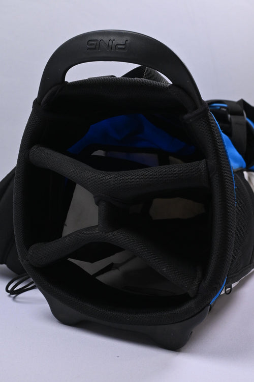 Ping E2 Stand Bag / 4-Way Divider / White & Blue