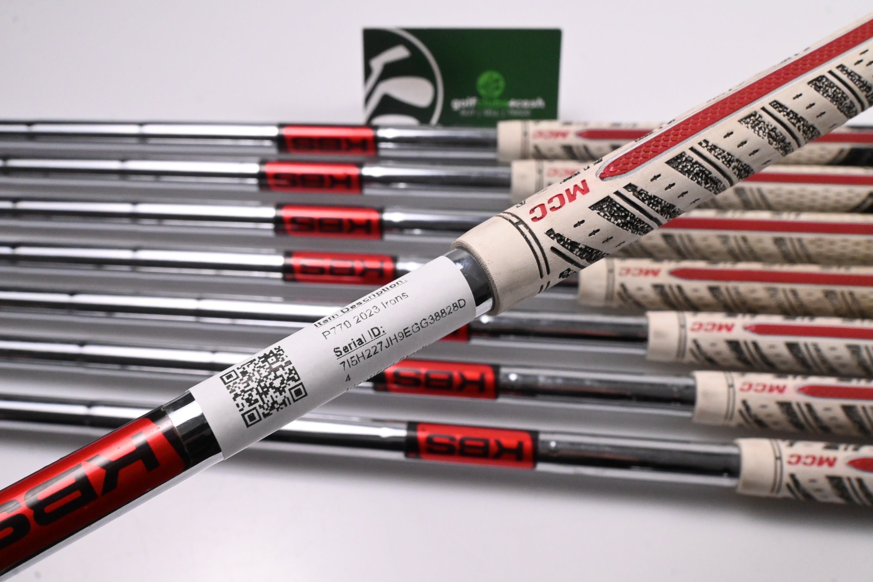 Taylormade P770 2023 Irons / 3-PW / X-Flex KBS Tour Shafts