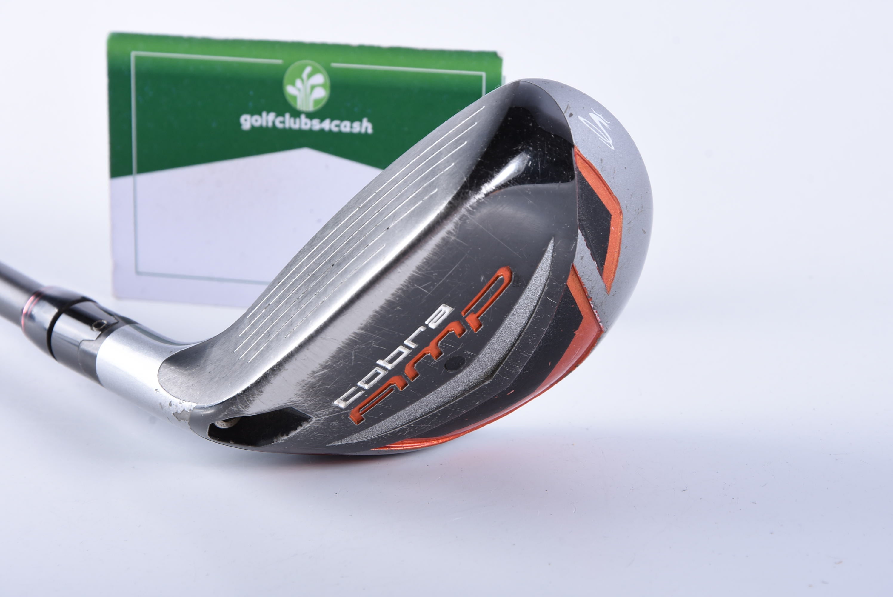 Left Hand Cobra AMP #3 Hybrid / 19 Degree / Senior Flex Aldila RIP 65 Shaft