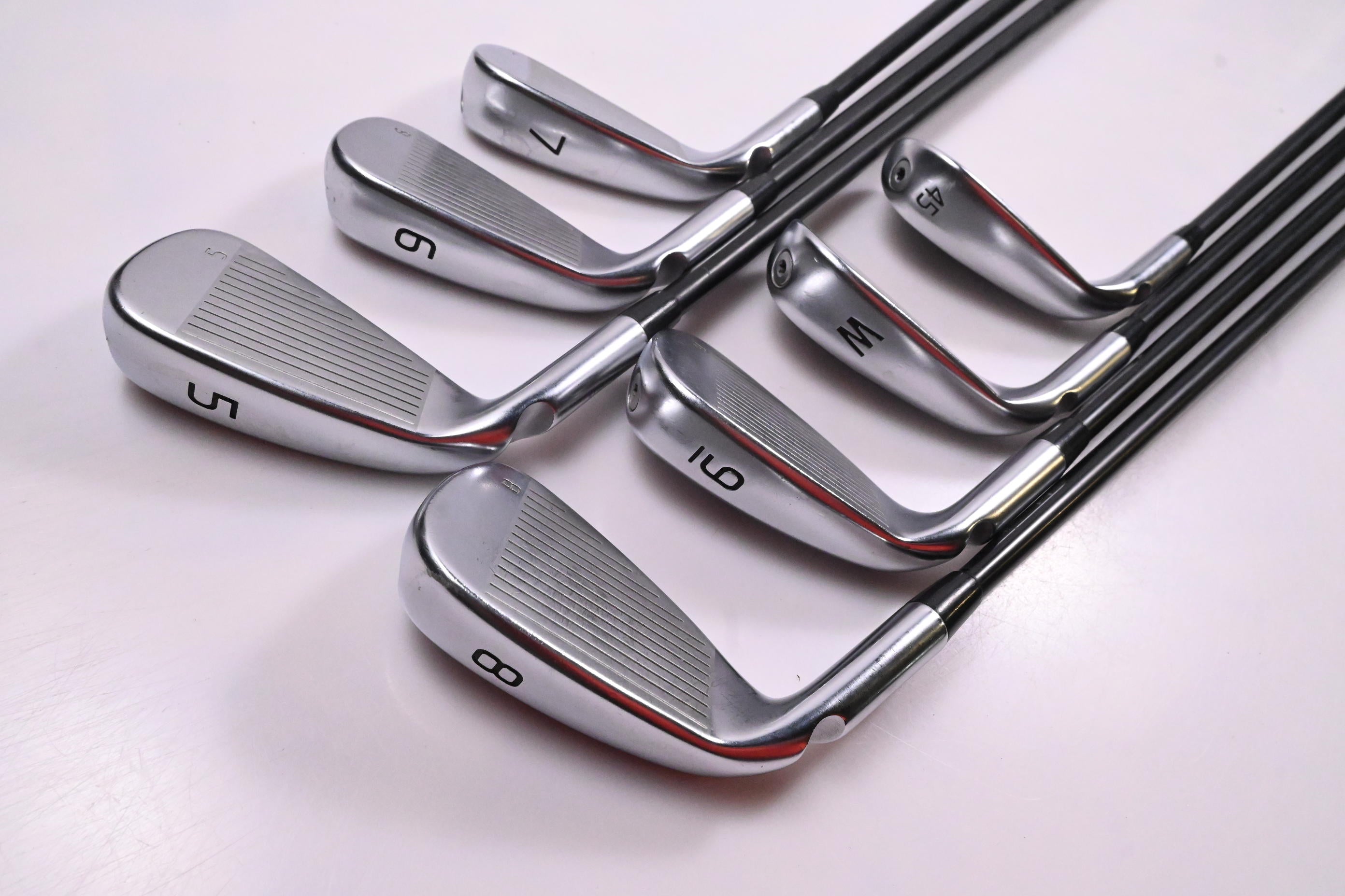 Ping G430 Irons / 5-PW+54° / Black Dot / Regular Flex Ping Alta CB Black Shafts