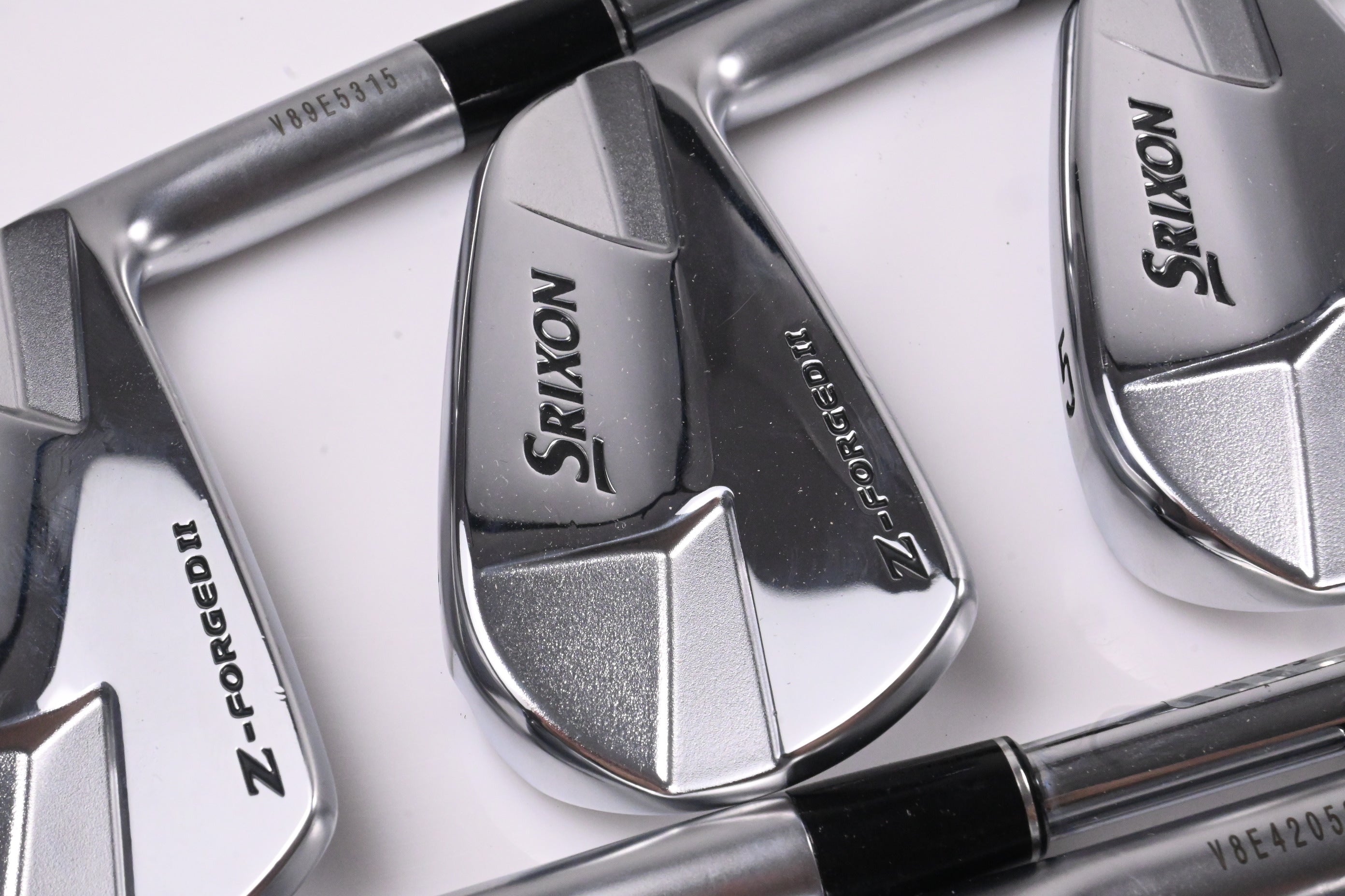 Srixon Z-Forged II Irons / 3-9i / X-Flex KBS $-Taper 130 Shafts