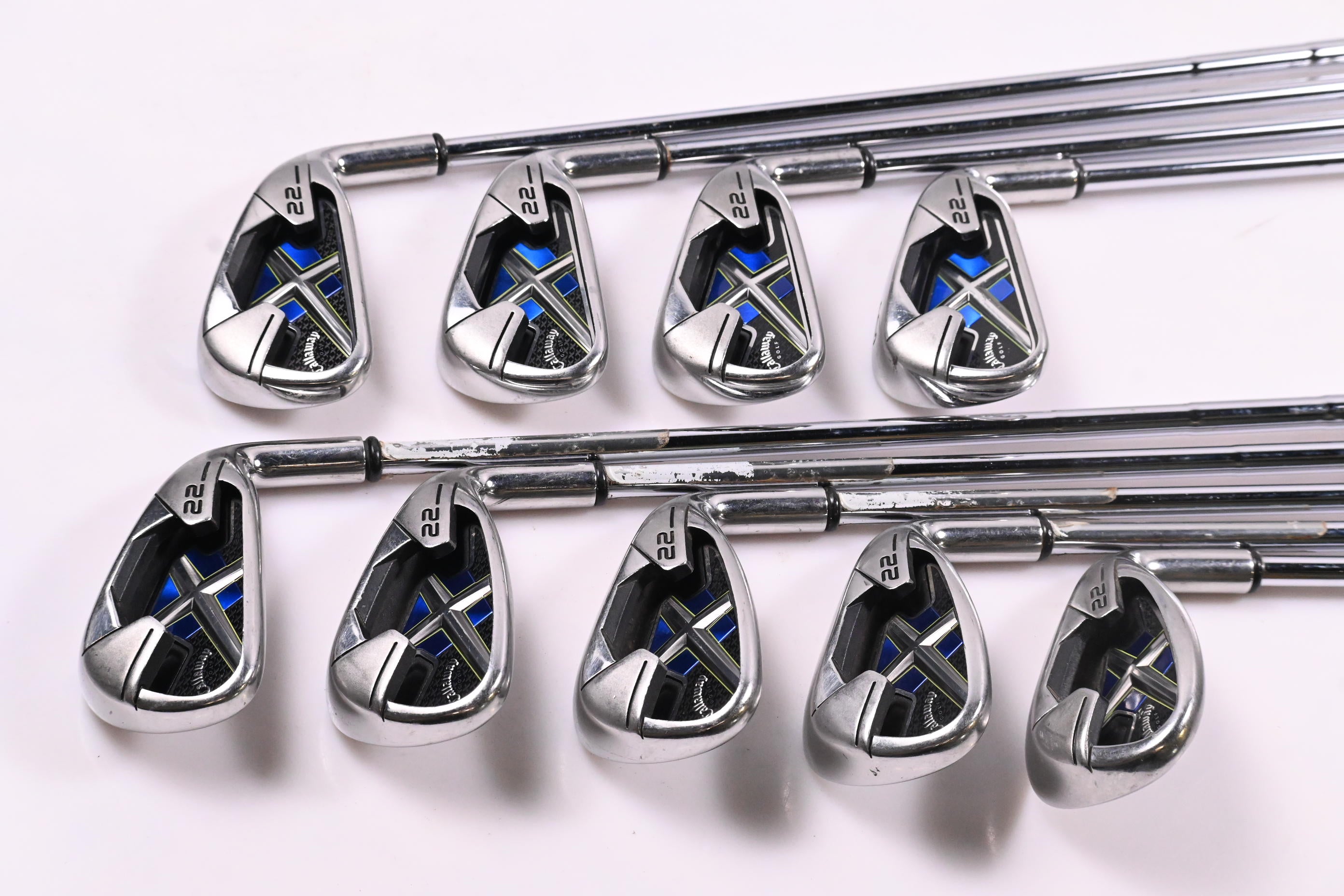 Callaway X-22 Irons / 3-PW+SW / UniFlex Callaway Shafts