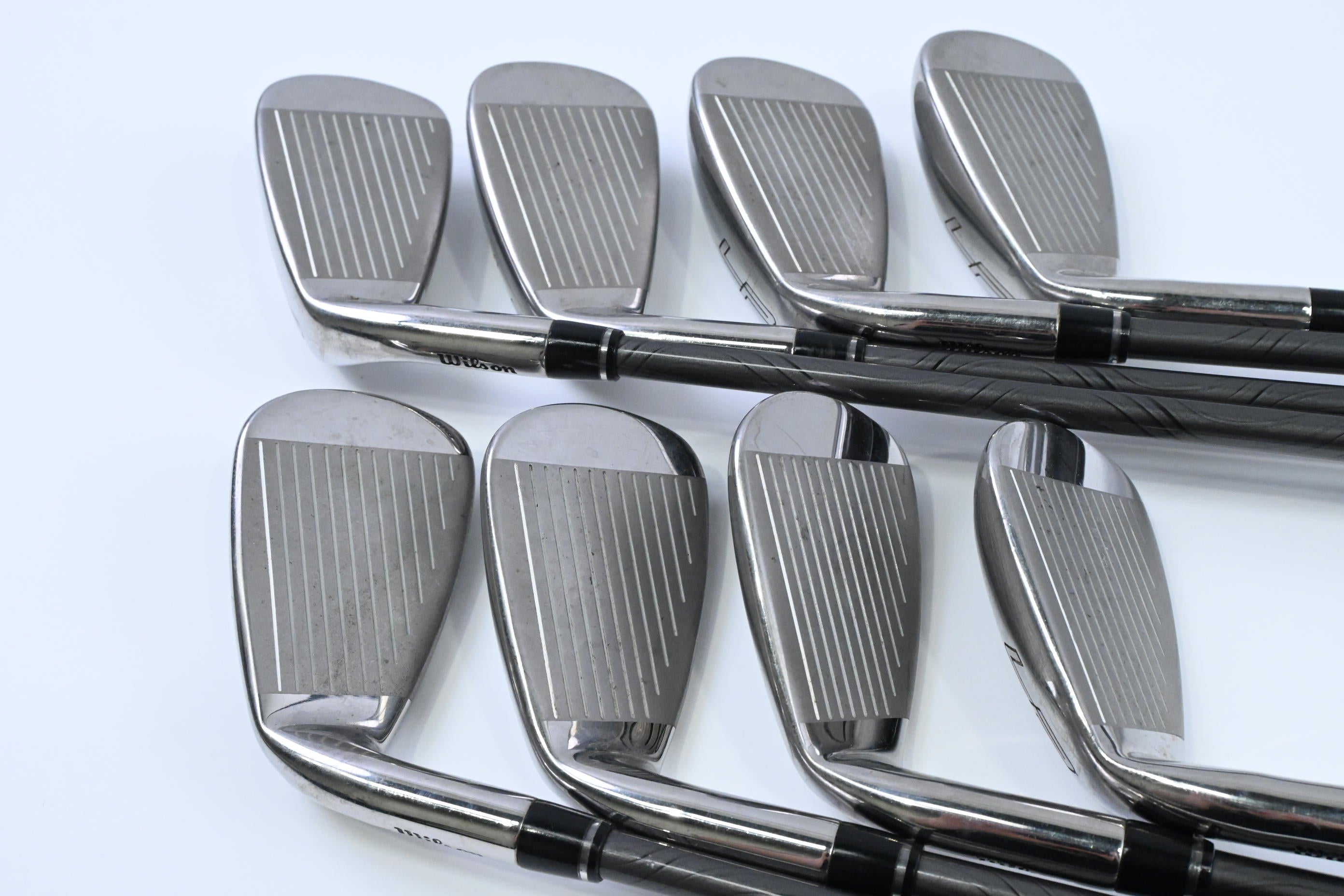 Wilson Launch Pad 2022 Irons / 5-PW+GW+SW / Senior Flex Project X Evenflow 55