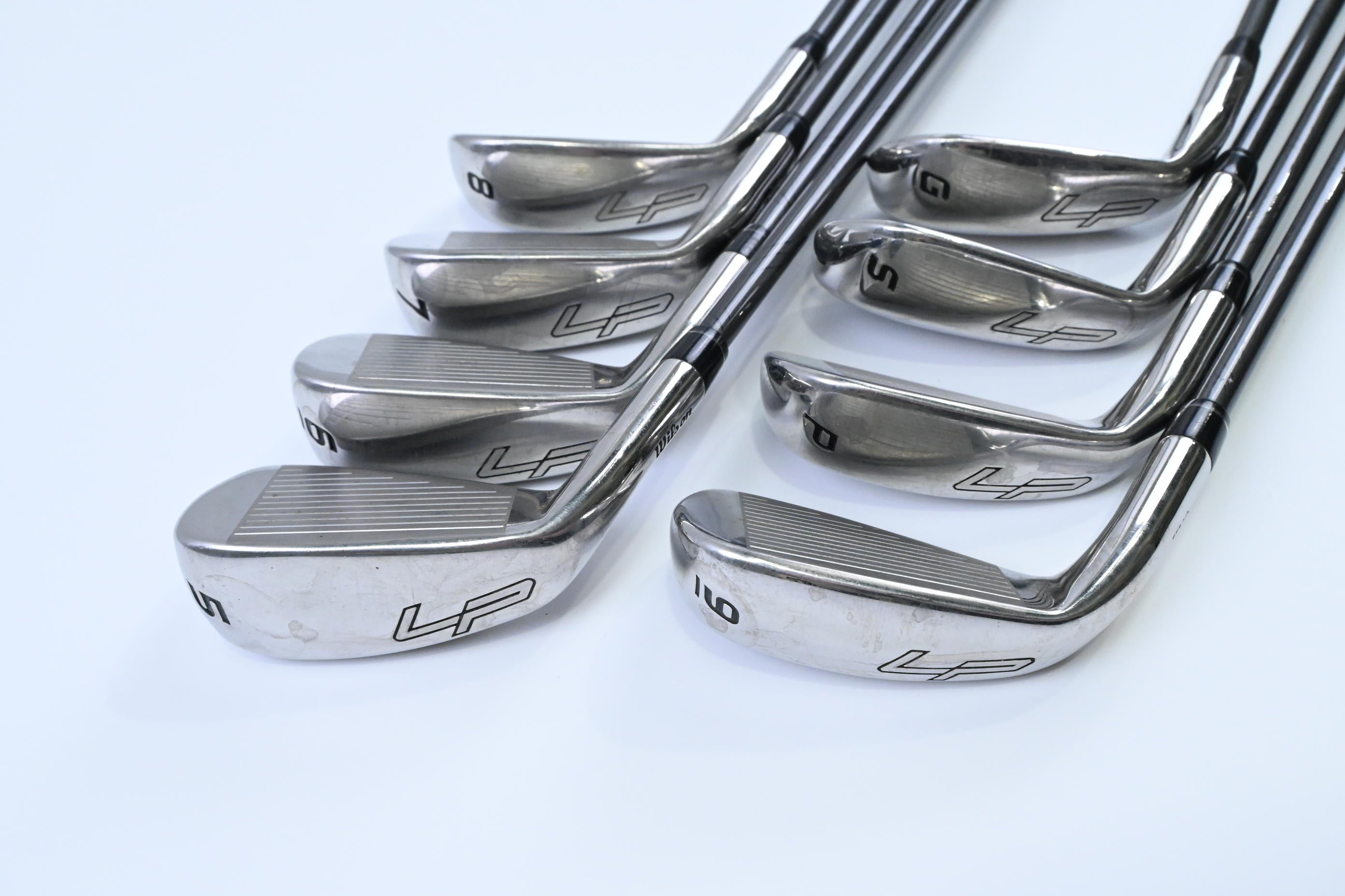 Wilson Launch Pad 2022 Irons / 5-PW+GW+SW / Senior Flex Project X Evenflow 55