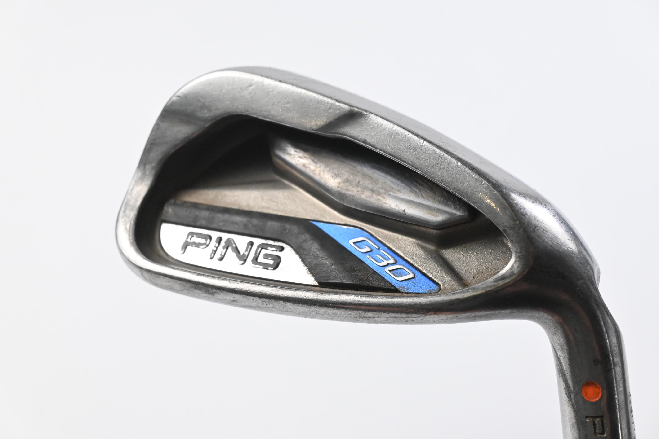 Ping G30 #9 Iron / Orange Dot / Regular Flex Ping CFS Distance Shaft