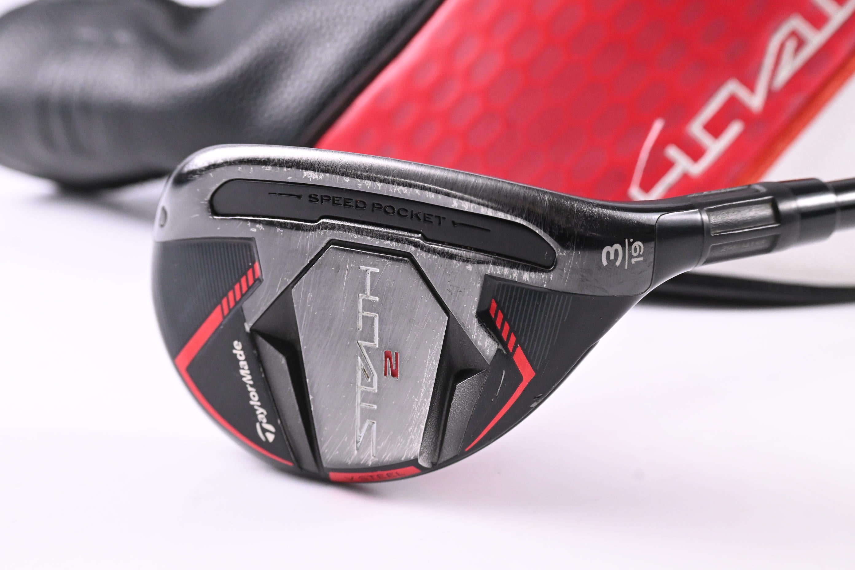 Taylormade Stealth 2 #3 Hybrid / 19 Degree / Stiff Flex Fujikura Ventus TR Red 7