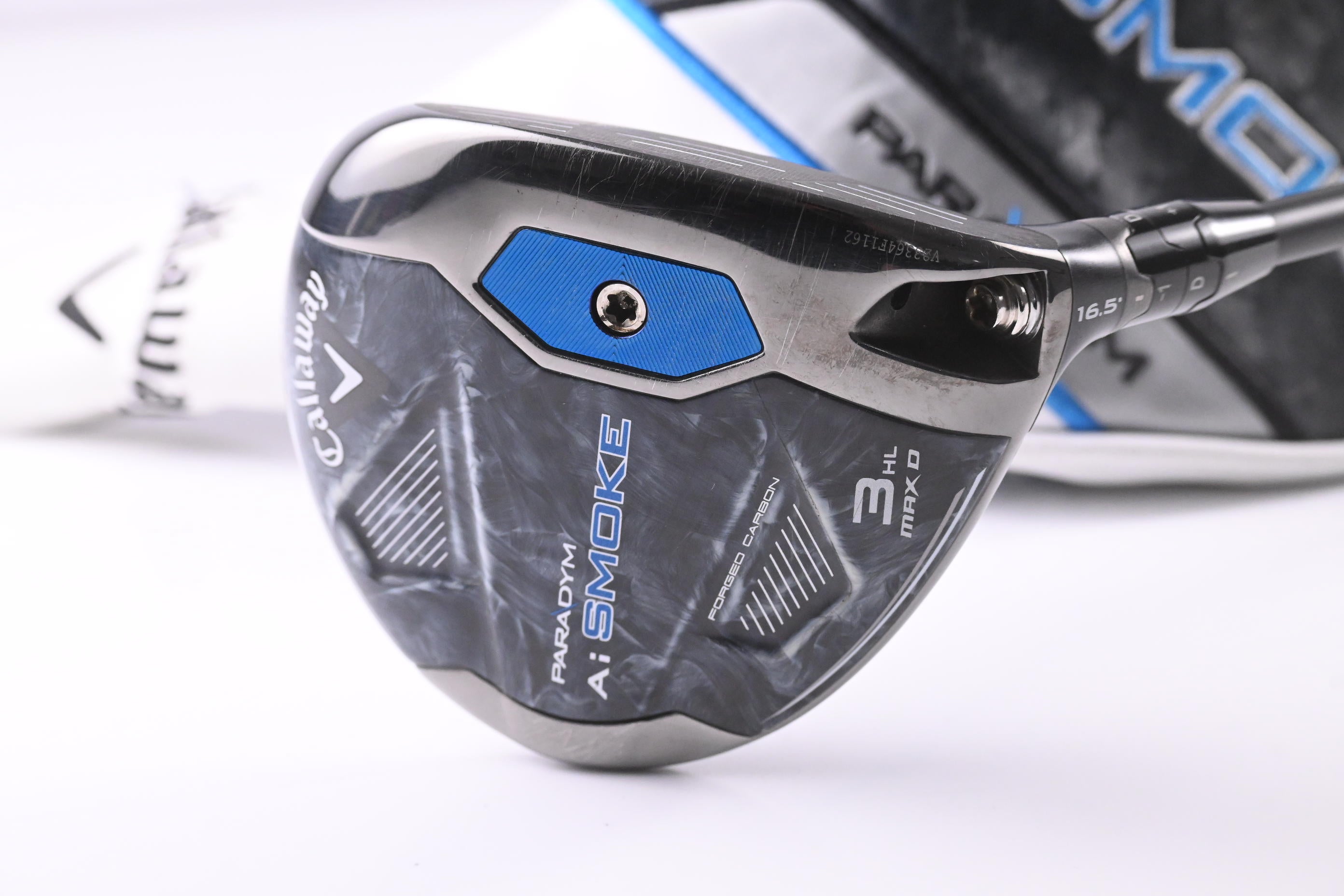 Callaway Paradym Ai Smoke Max D #3HL Wood / 16.5 Degree / Senior Flex Cypher 50