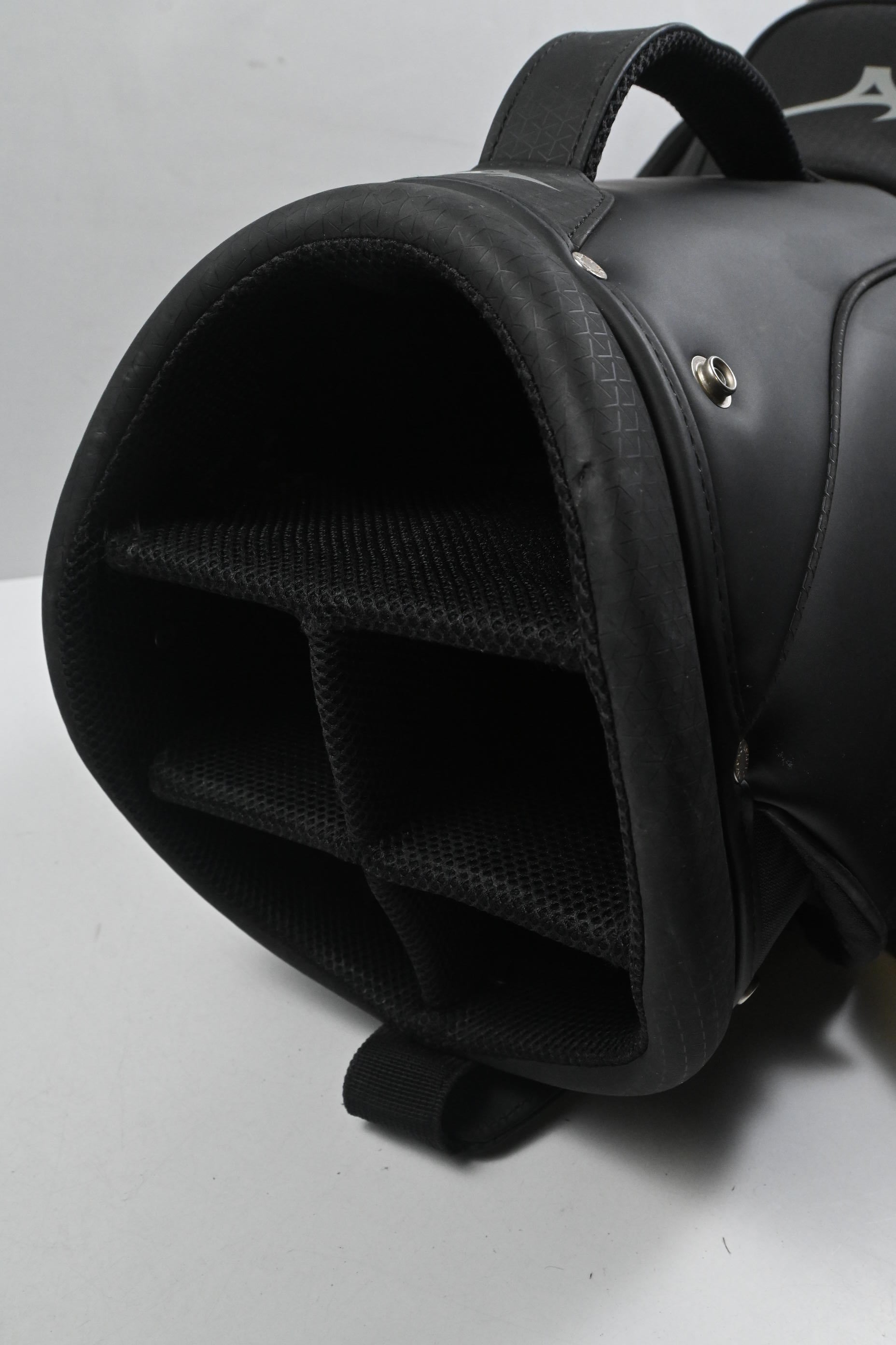 Mizuno Cart Bag / 5-Way Divider / Black & Grey