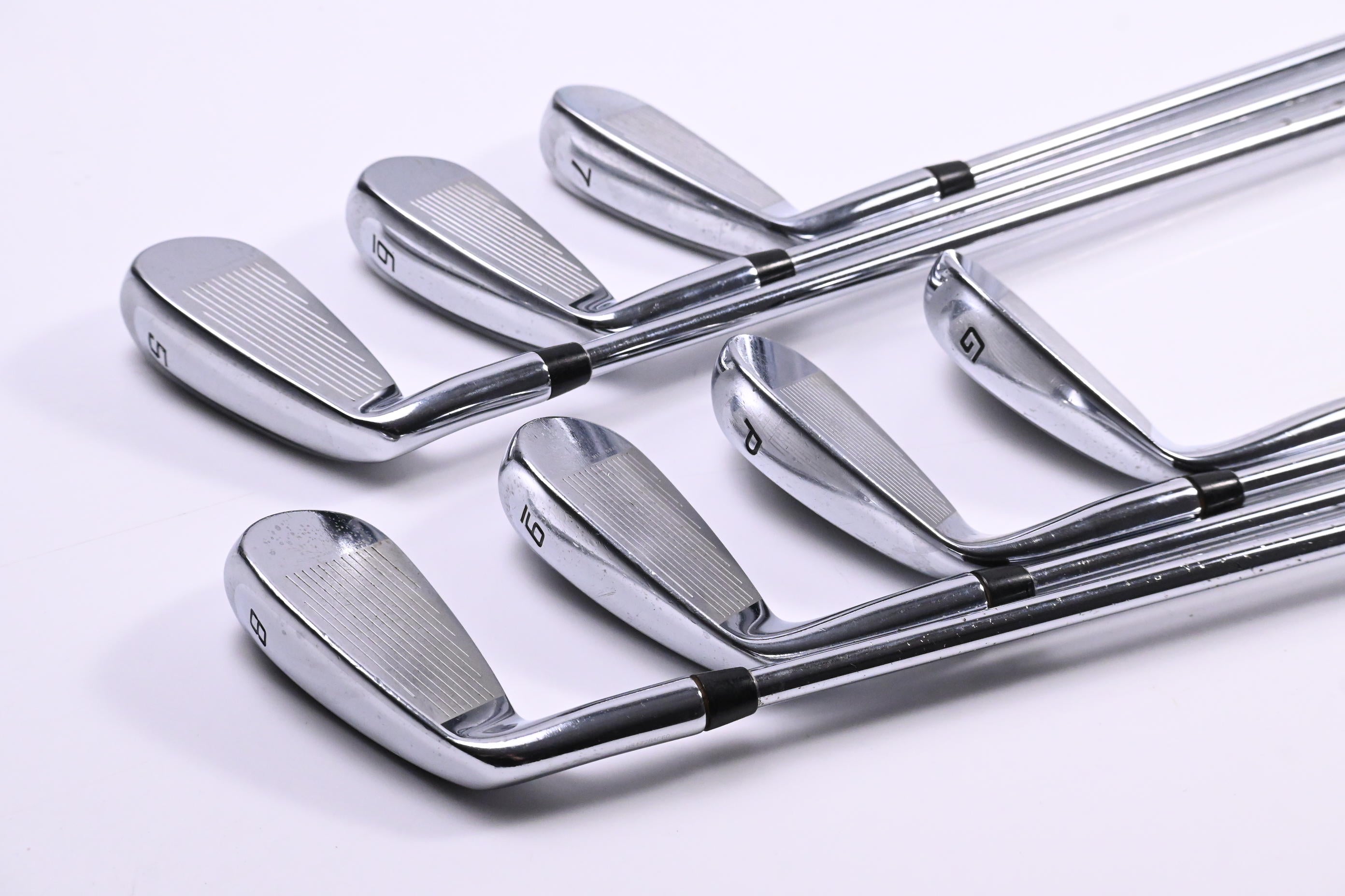 Cobra King F9 One Length Irons / 5-PW+GW / Regular Flex KBS Tour 80 Shafts