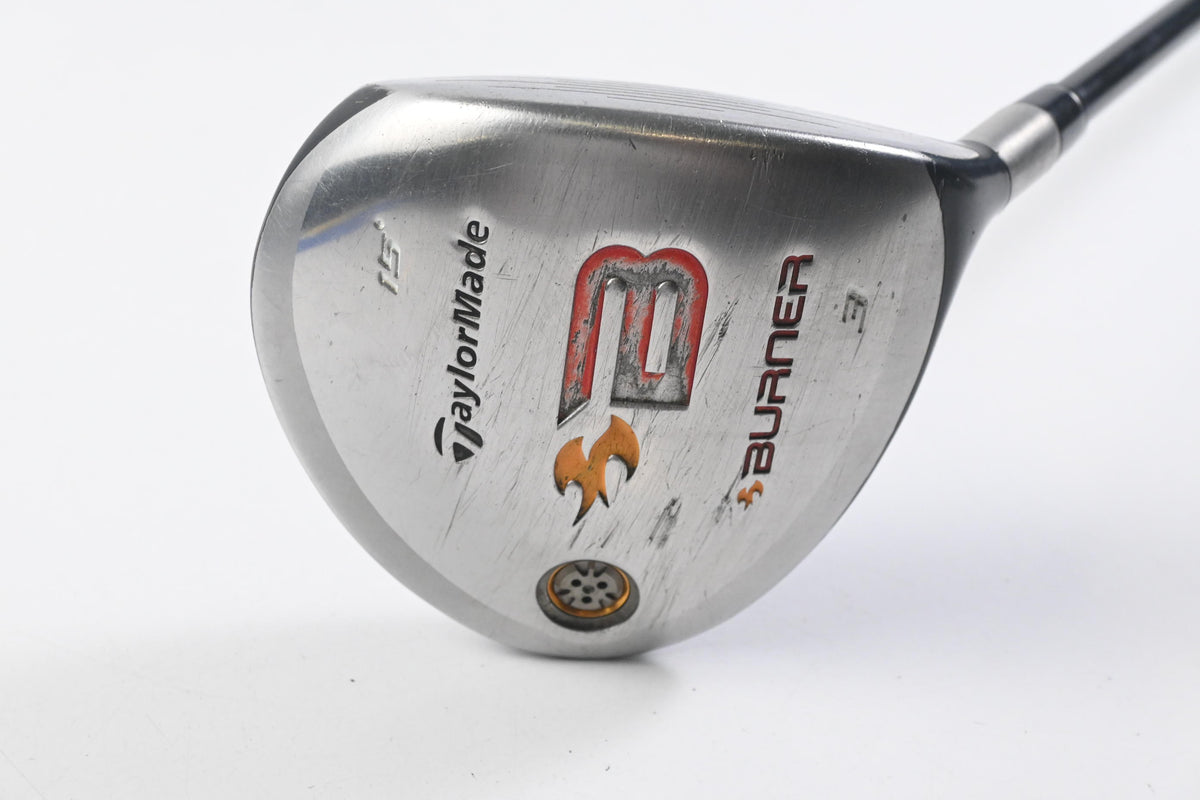 Taylormade Burner 2008 #3 Wood / 15 Degree / Regular Flex Taylormade Reax 49