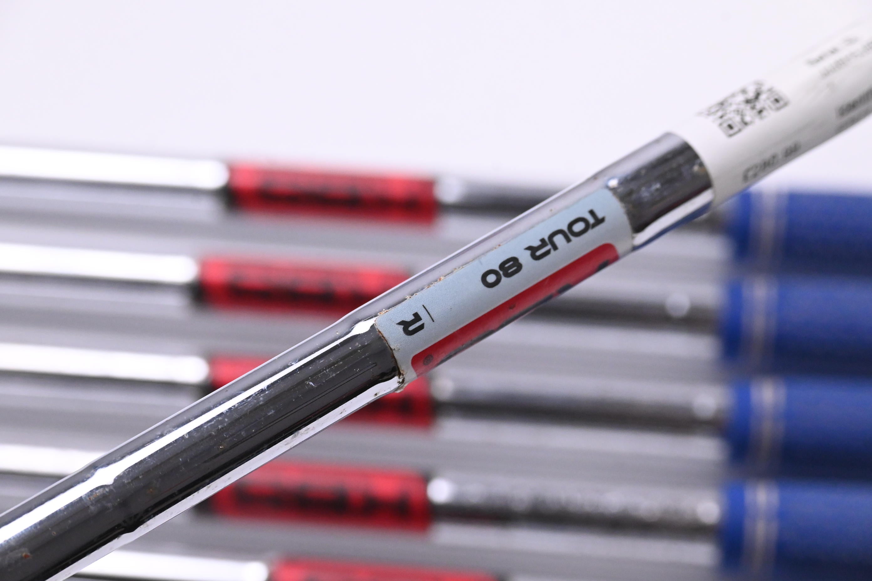 Cobra King F9 One Length Irons / 5-PW+GW / Regular Flex KBS Tour 80 Shafts