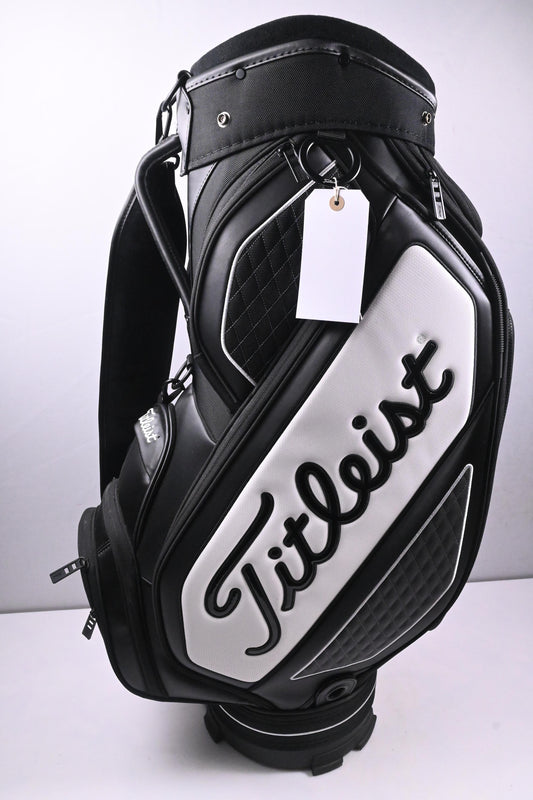 Titleist Cart Bag / 6-Way Divider / Black, White