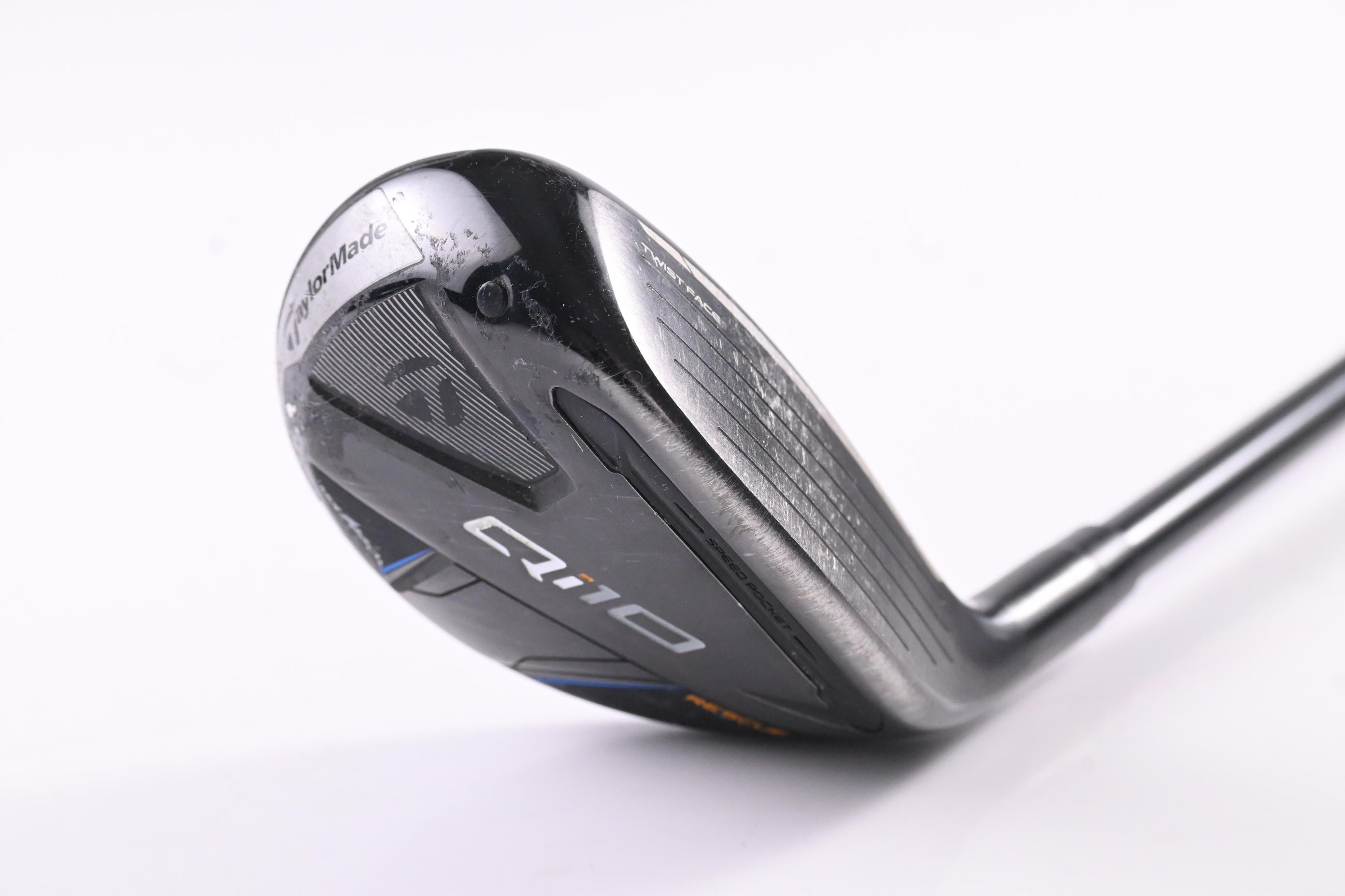 Taylormade Qi10 #3 Hybrid / 19 Degree / Stiff Flex Fujikura Ventus TR Blue 7