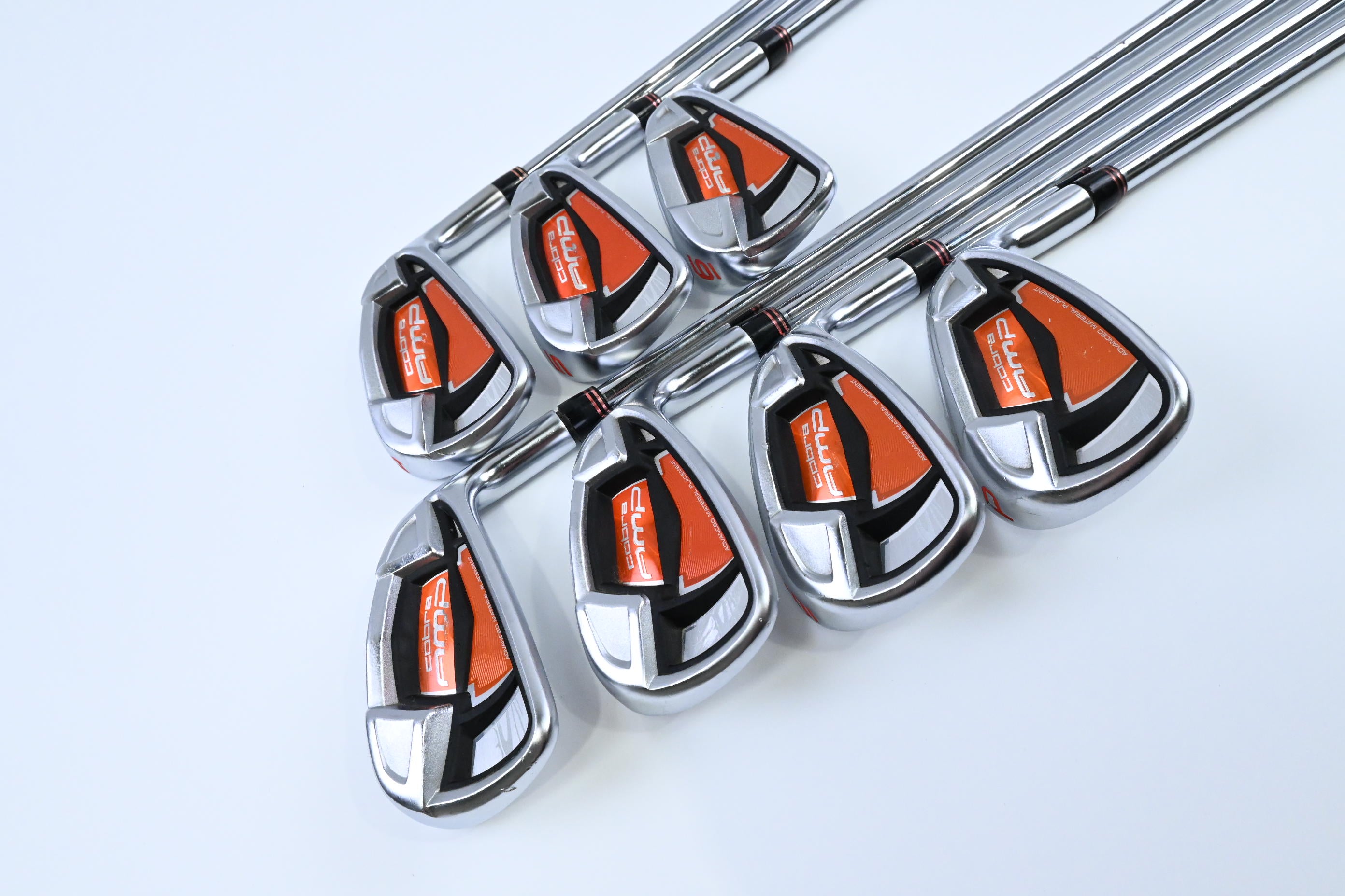 Cobra AMP Irons / 4-PW / Regular Flex Dynalite 90 Shafts