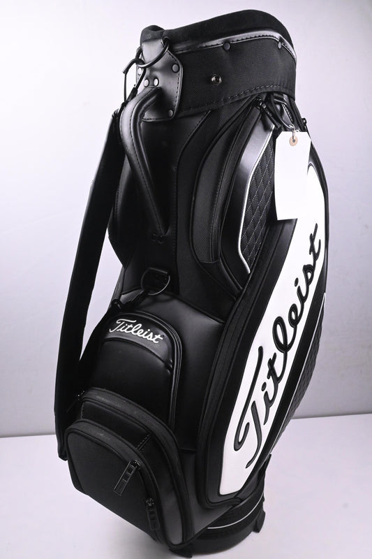 Titleist Cart Bag / 6-Way Divider / Black, White
